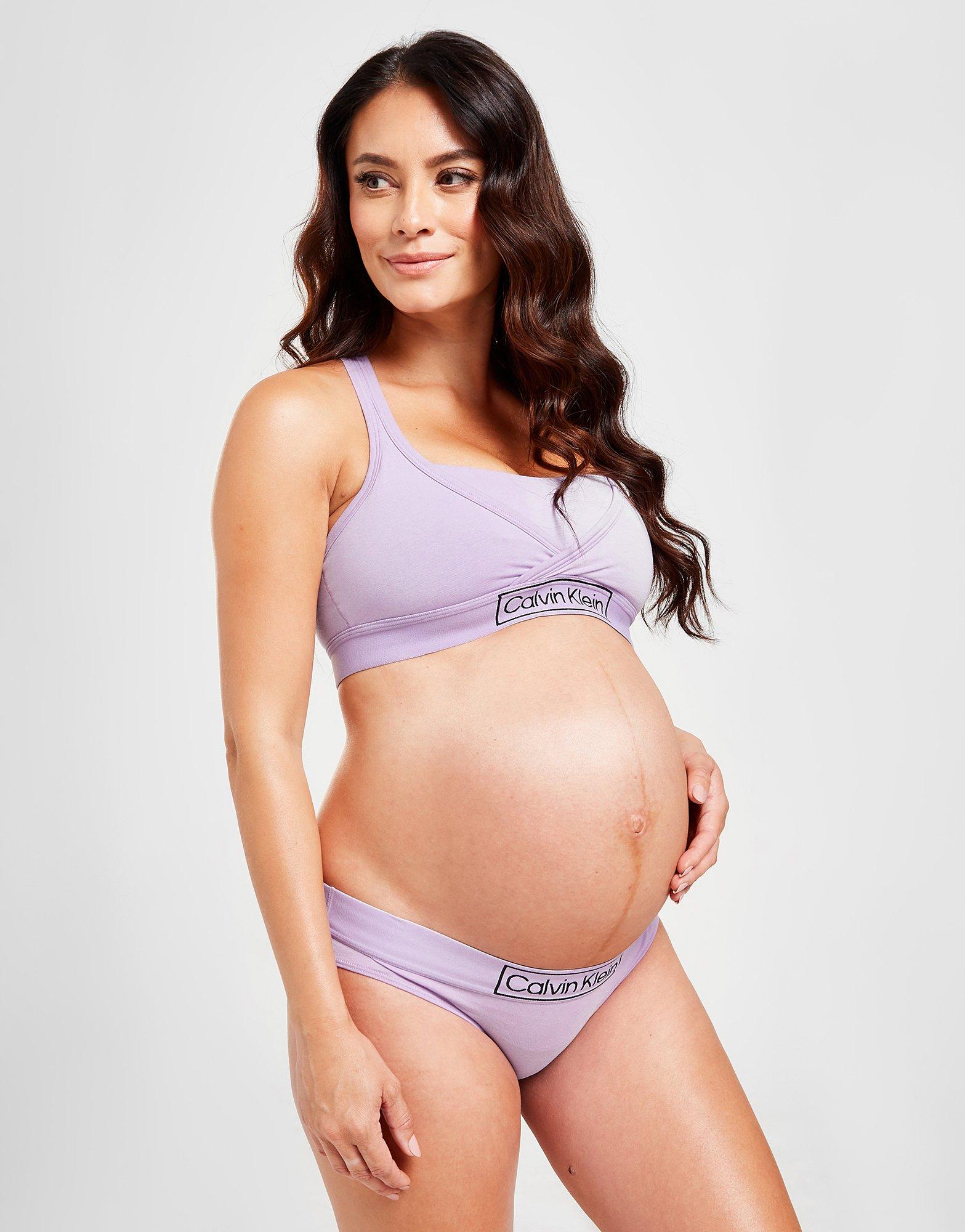Calvin Klein Maternity Box Logo Bralette