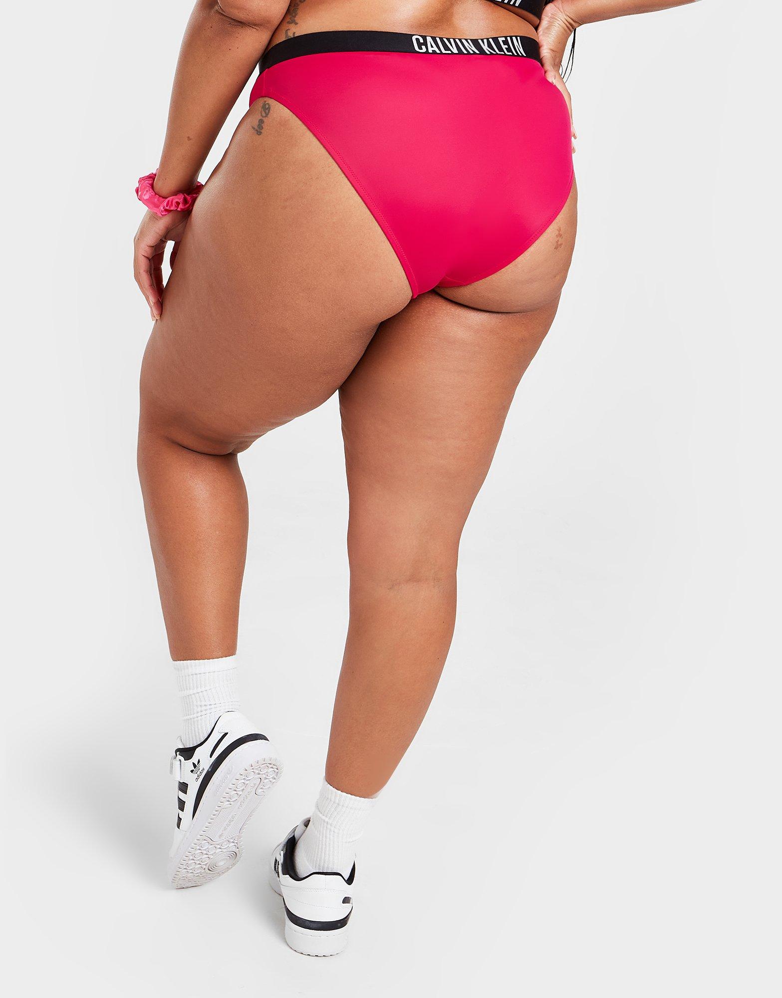 Calvin Klein Swim Tape Plus Size Bikini Bottoms