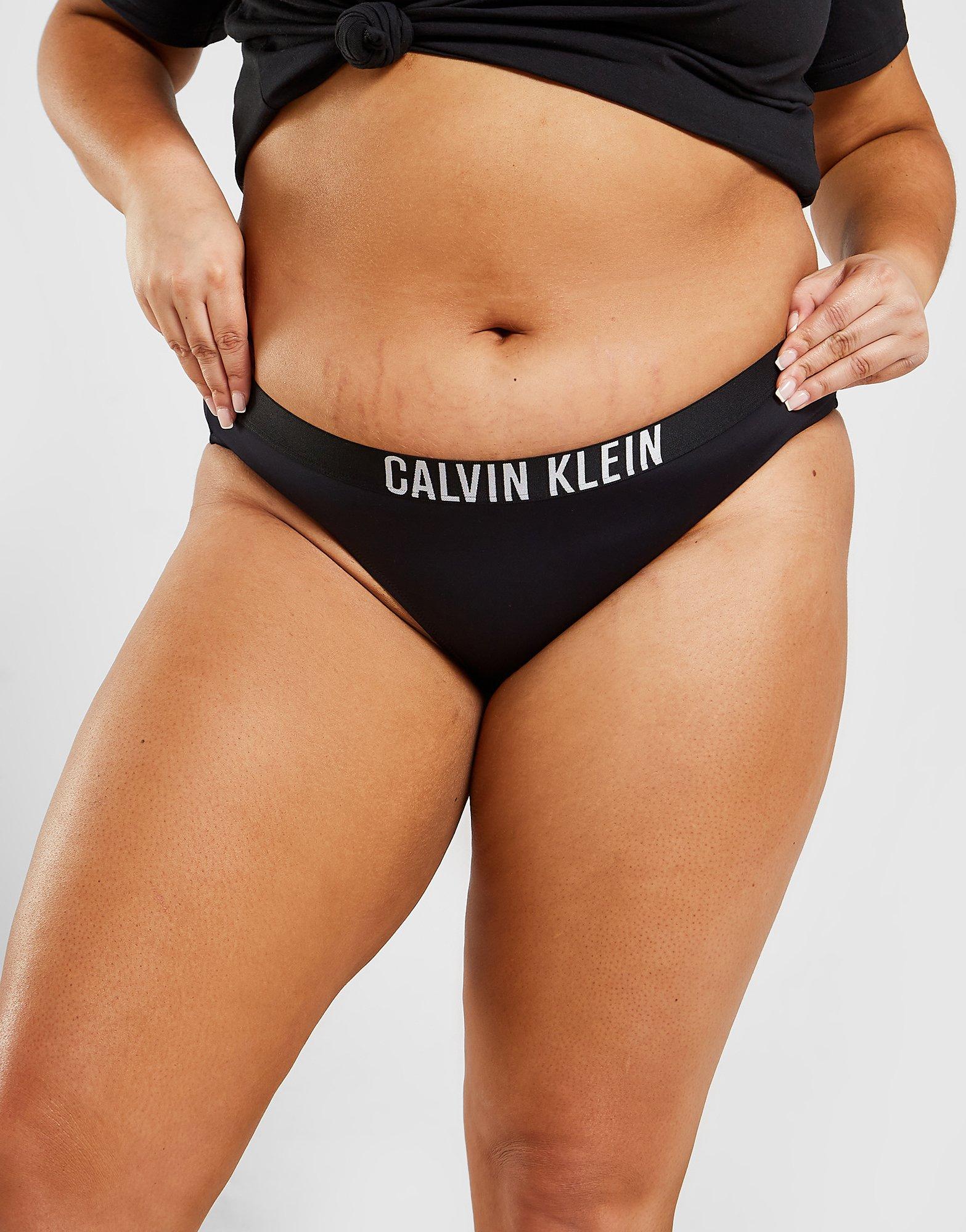 Calvin Klein Swim Tape Plus Size Bikini Bottoms