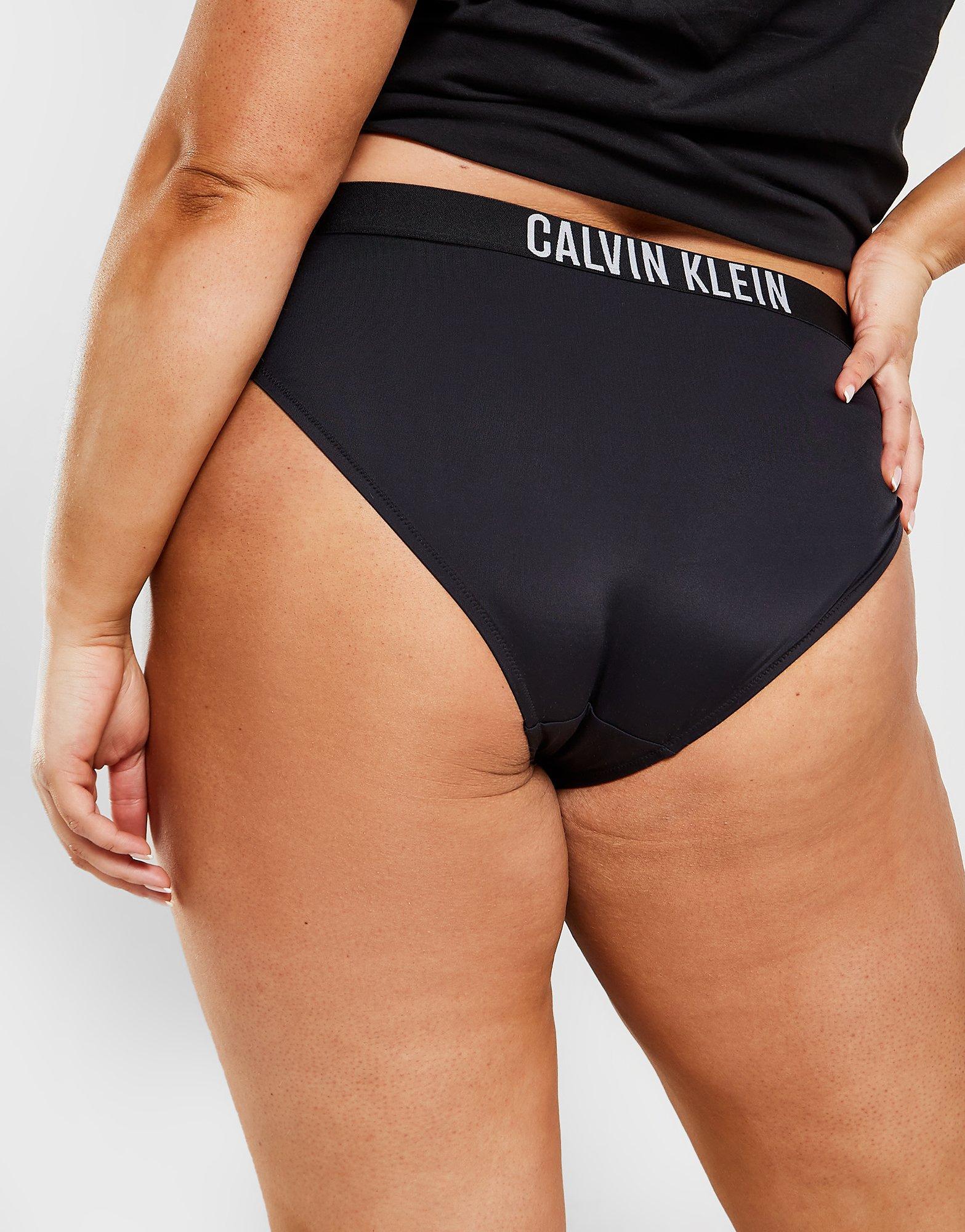 Calvin Klein Swim Tape Plus Size Bikini Bottoms