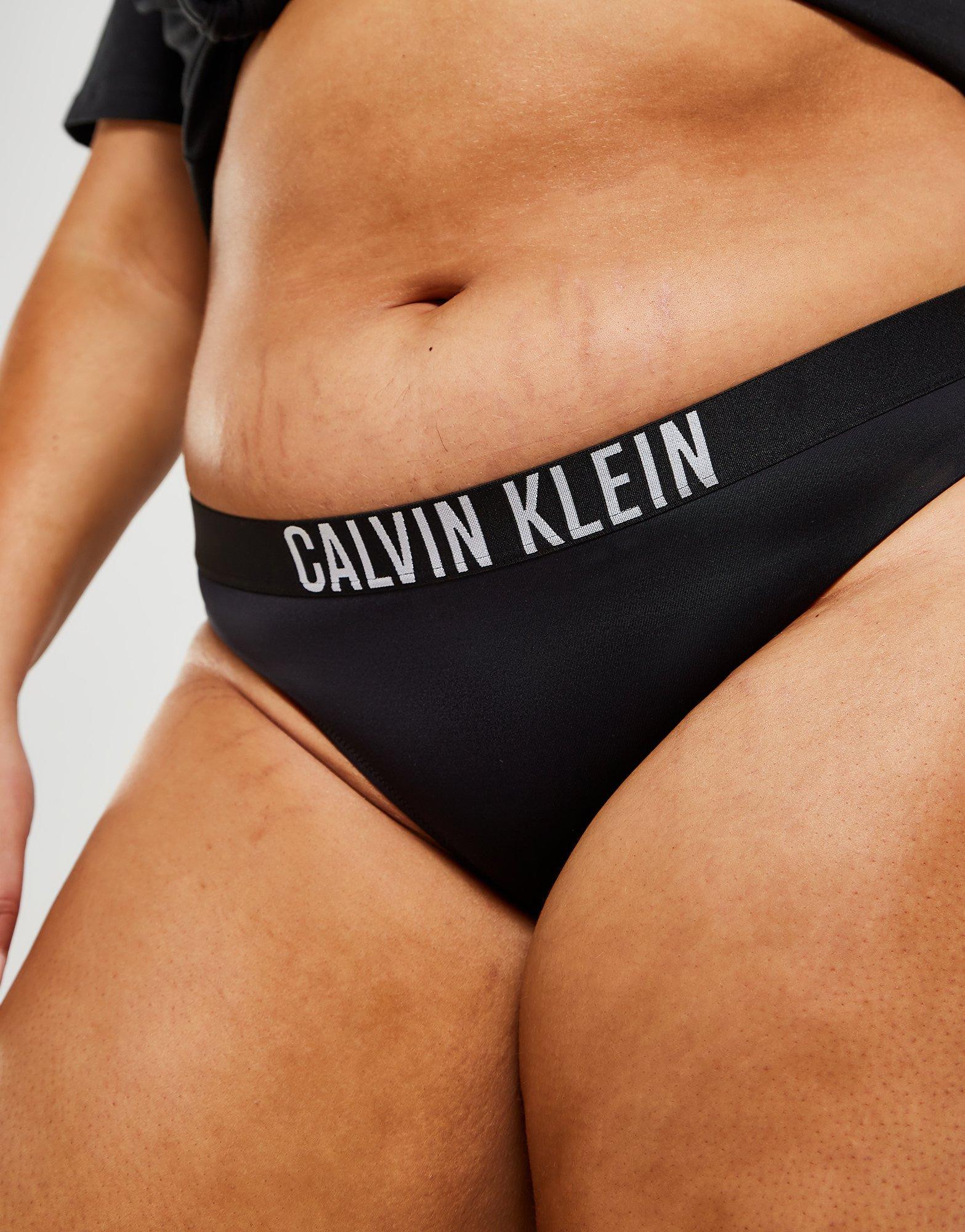 Calvin Klein Swim Tape Plus Size Bikini Bottoms