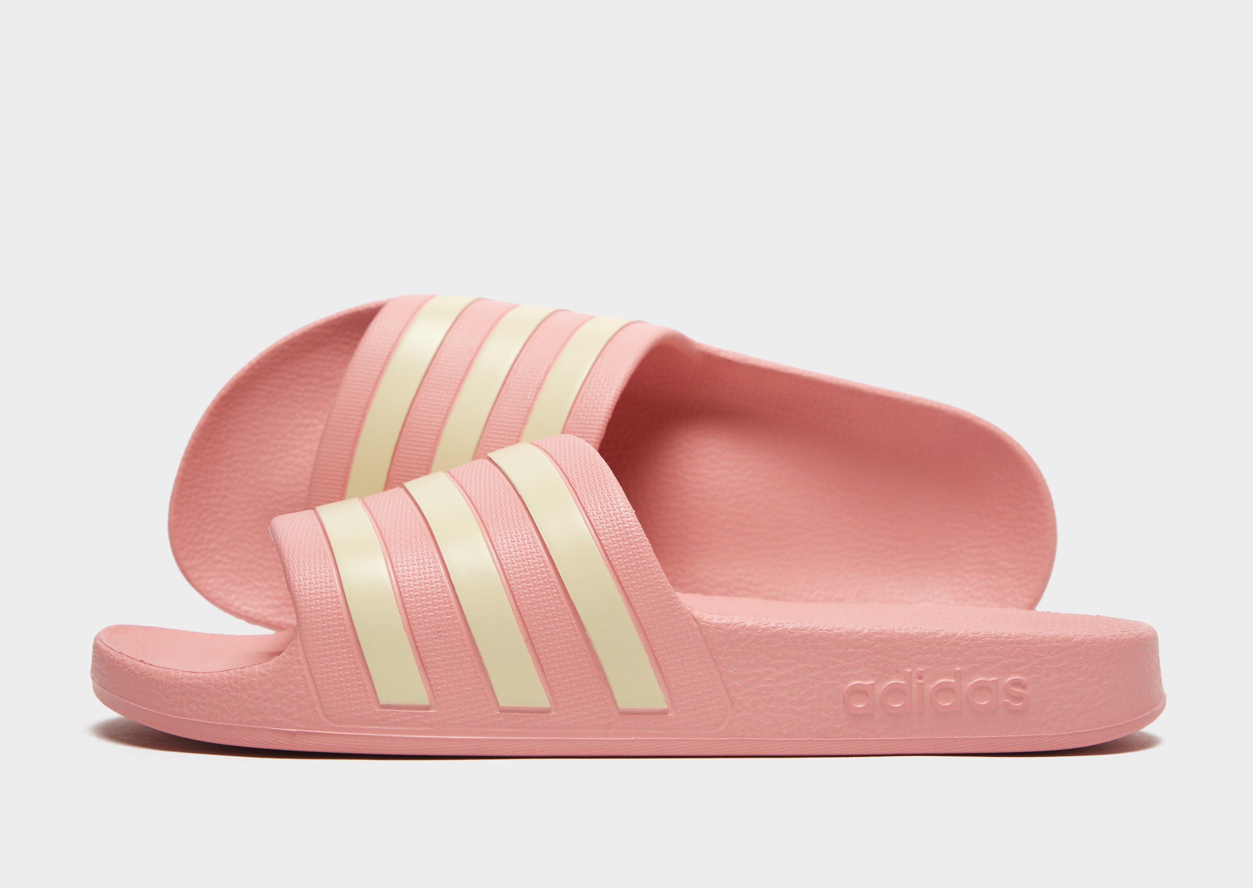 Adidas adilette discount slides women's pink