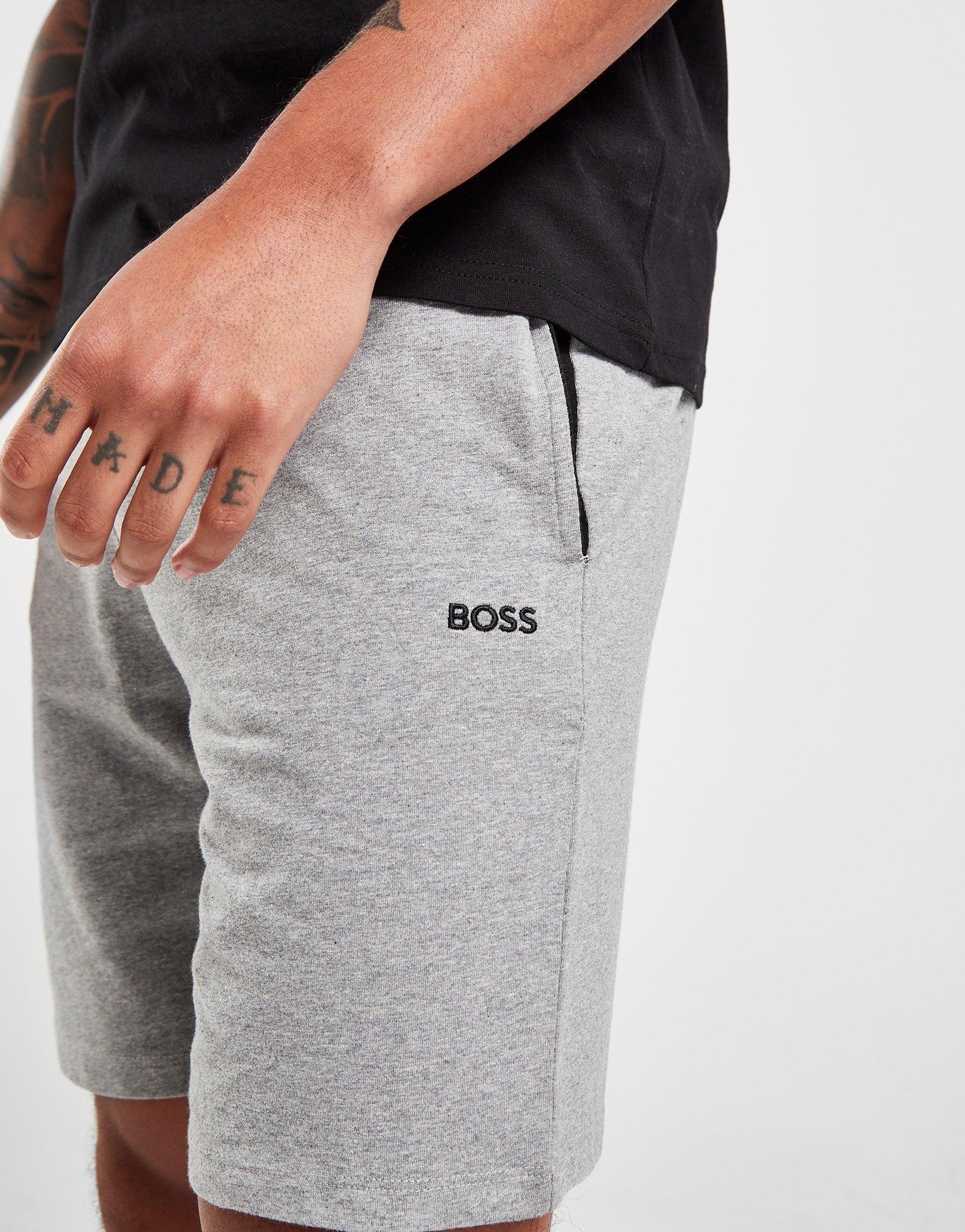 Grey hugo boss on sale shorts