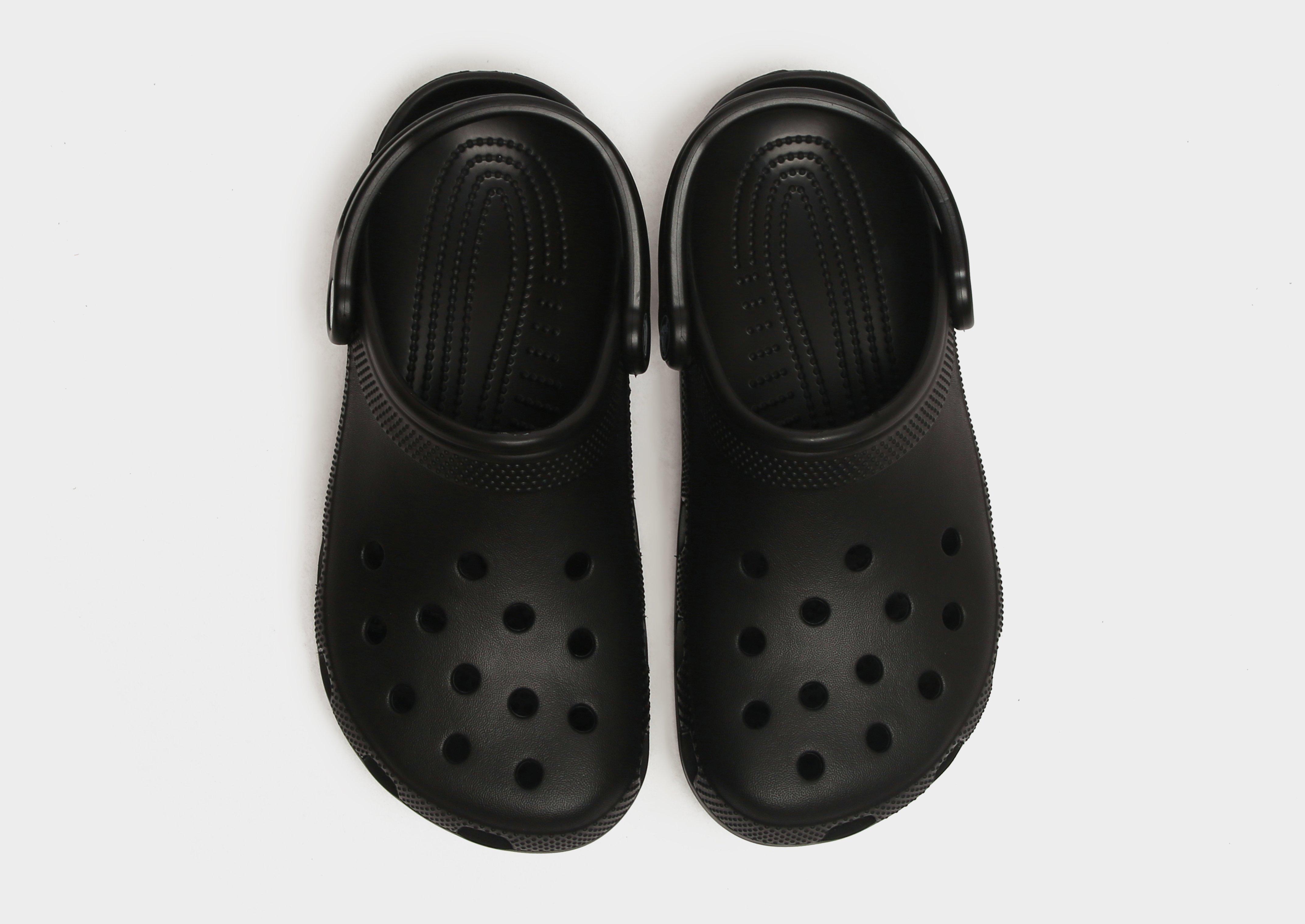 Womens black crocs online size 8