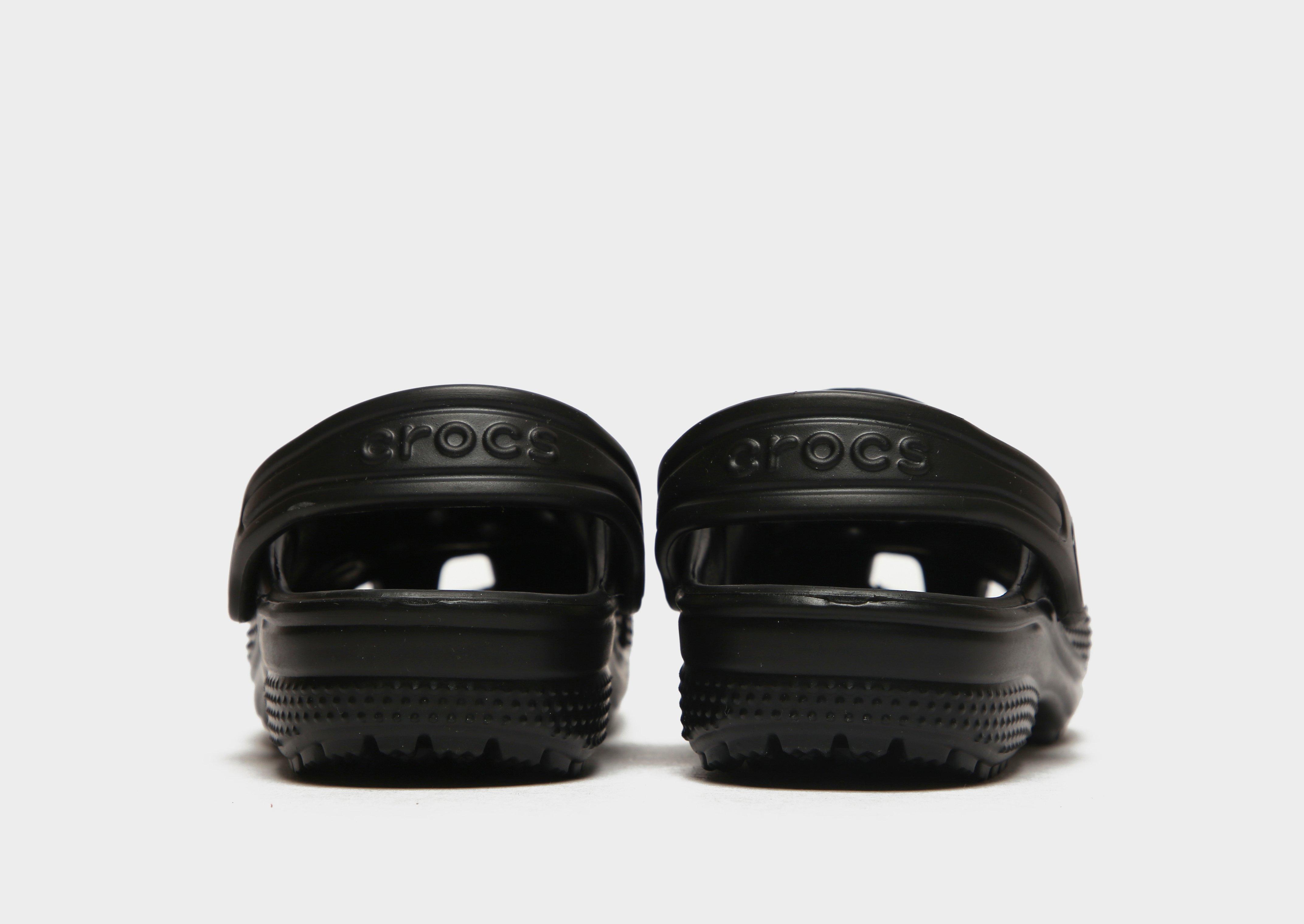 Black infant online crocs