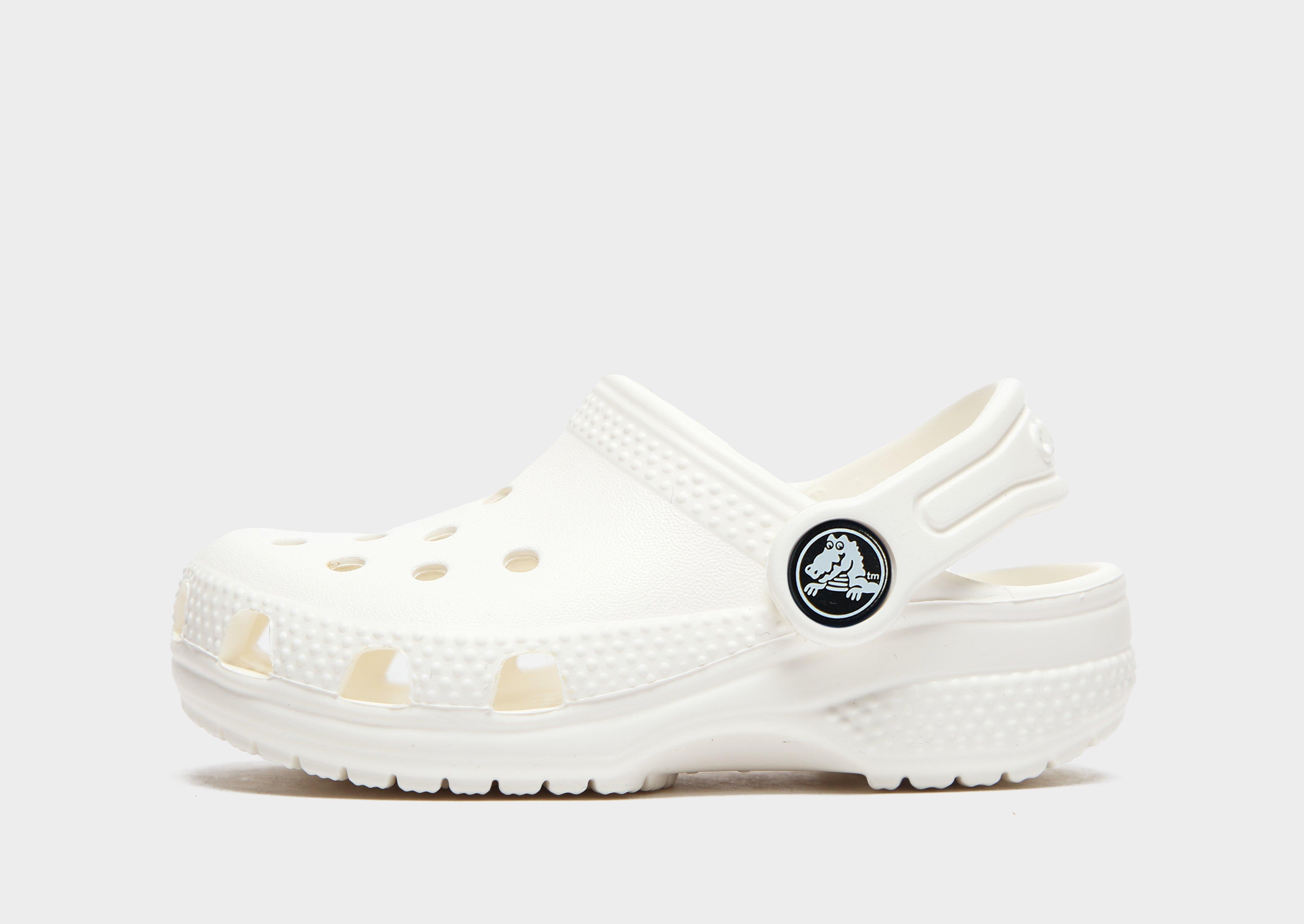 White on sale toddler crocs