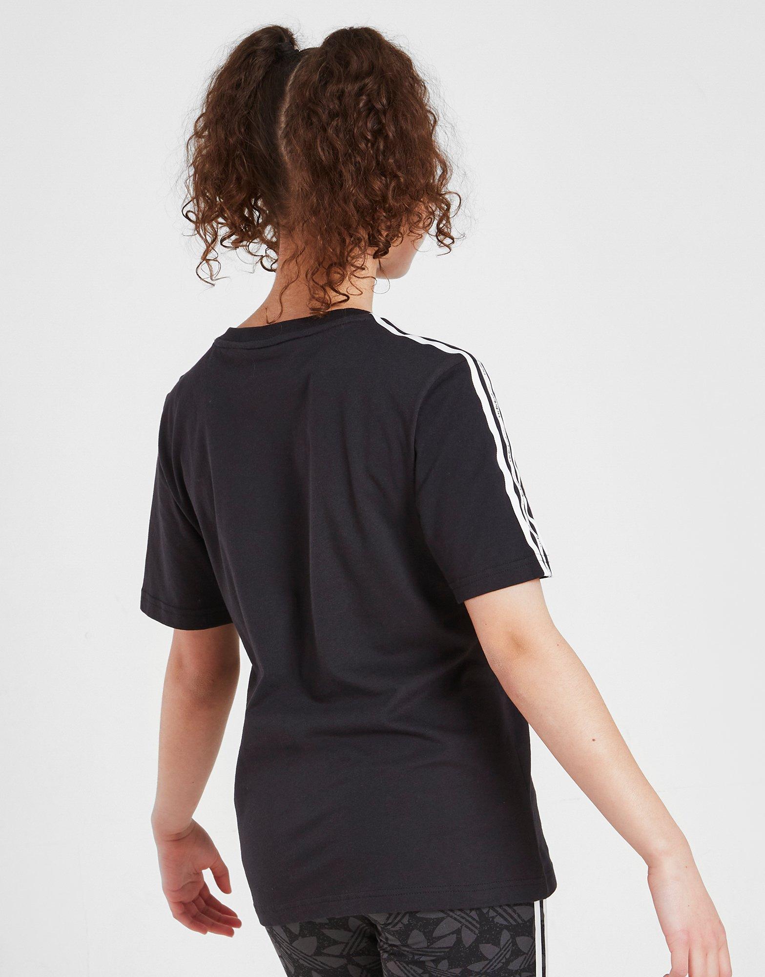 adidas Originals Girls' 3-Stripes Trefoil T-Shirt Junior
