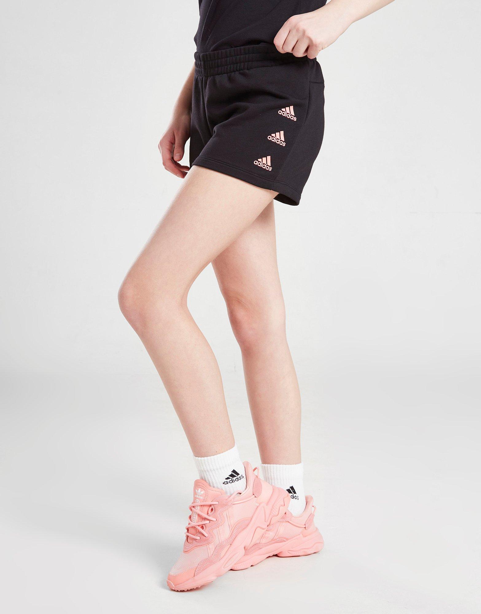 adidas Girls' Repeat Badge of Sport Shorts Junior