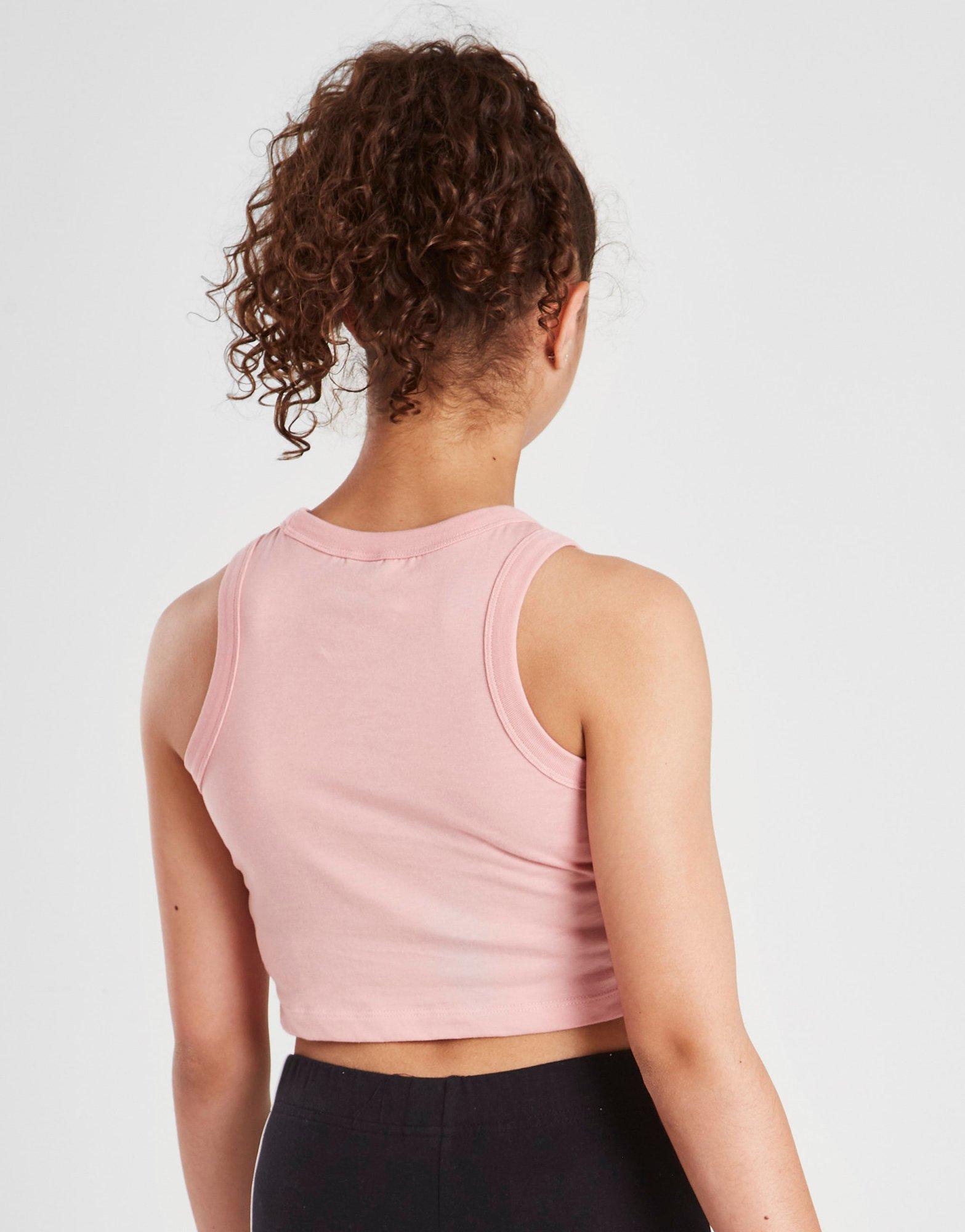 adidas Girls' Repeat Logo Tank Top Junior