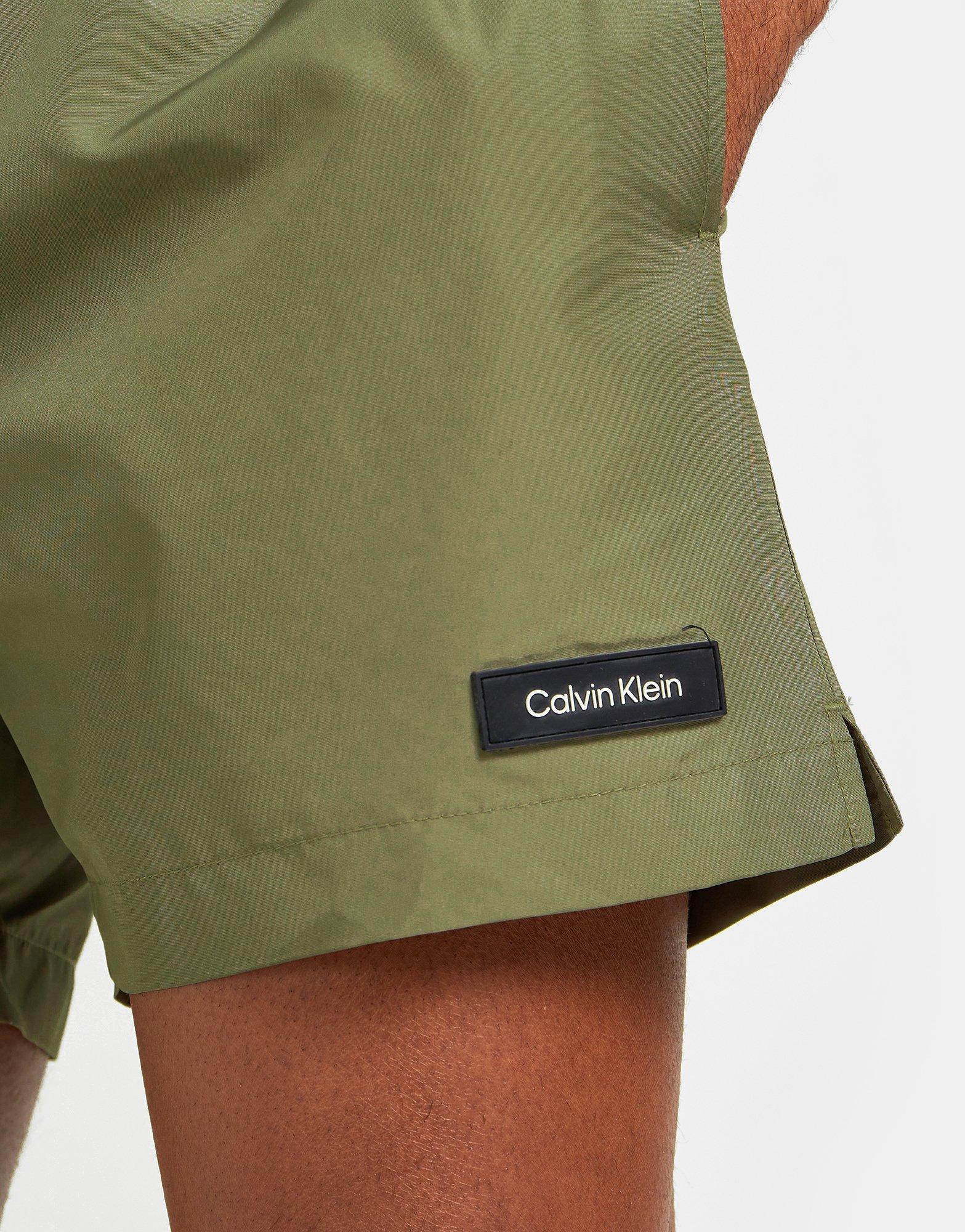 Calvin Klein Swim Double Waistband Badehose Herren