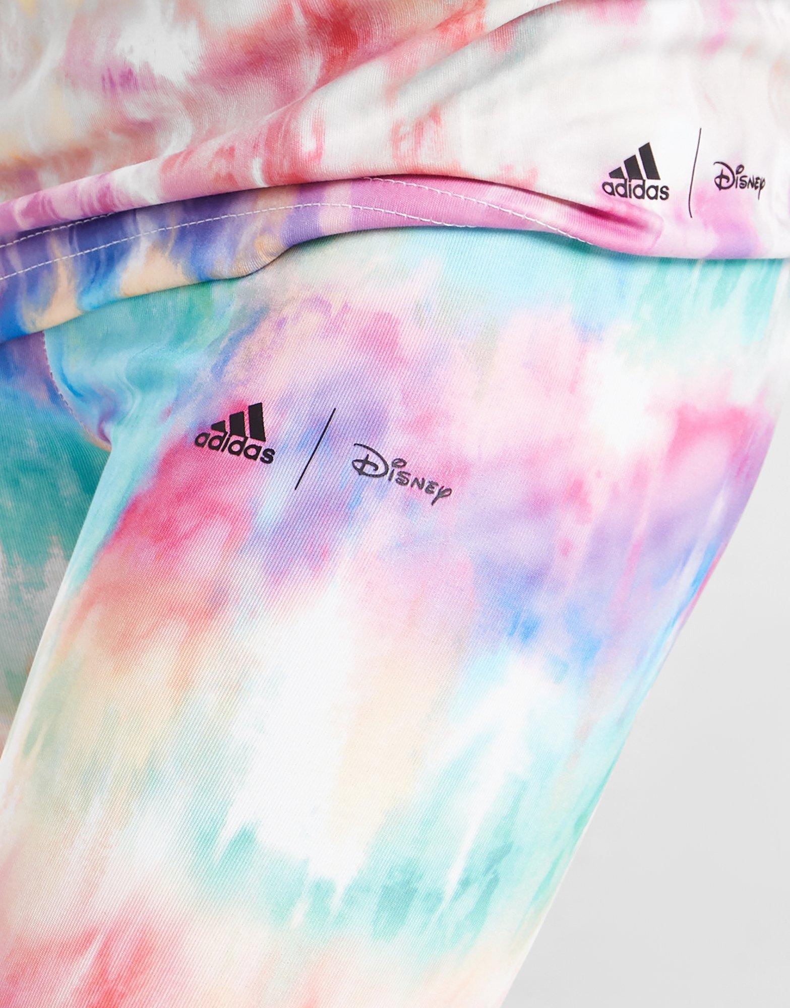 adidas Girls' Daisy Duck Tie Dye Leggings Children