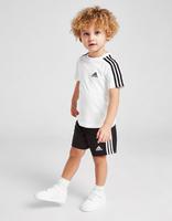 adidas Badge Of Sport 3-Stripes Completo T-Shirt & Shorts Neonato