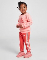 adidas Girls' Badge Of Sport Tracksuit Infant