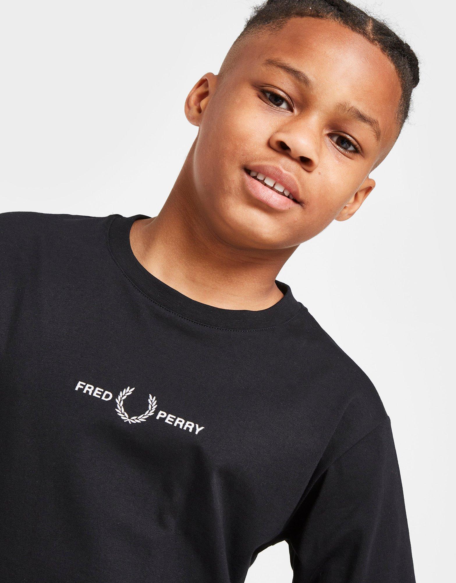 Fred Perry Central Logo T-Shirt Junior