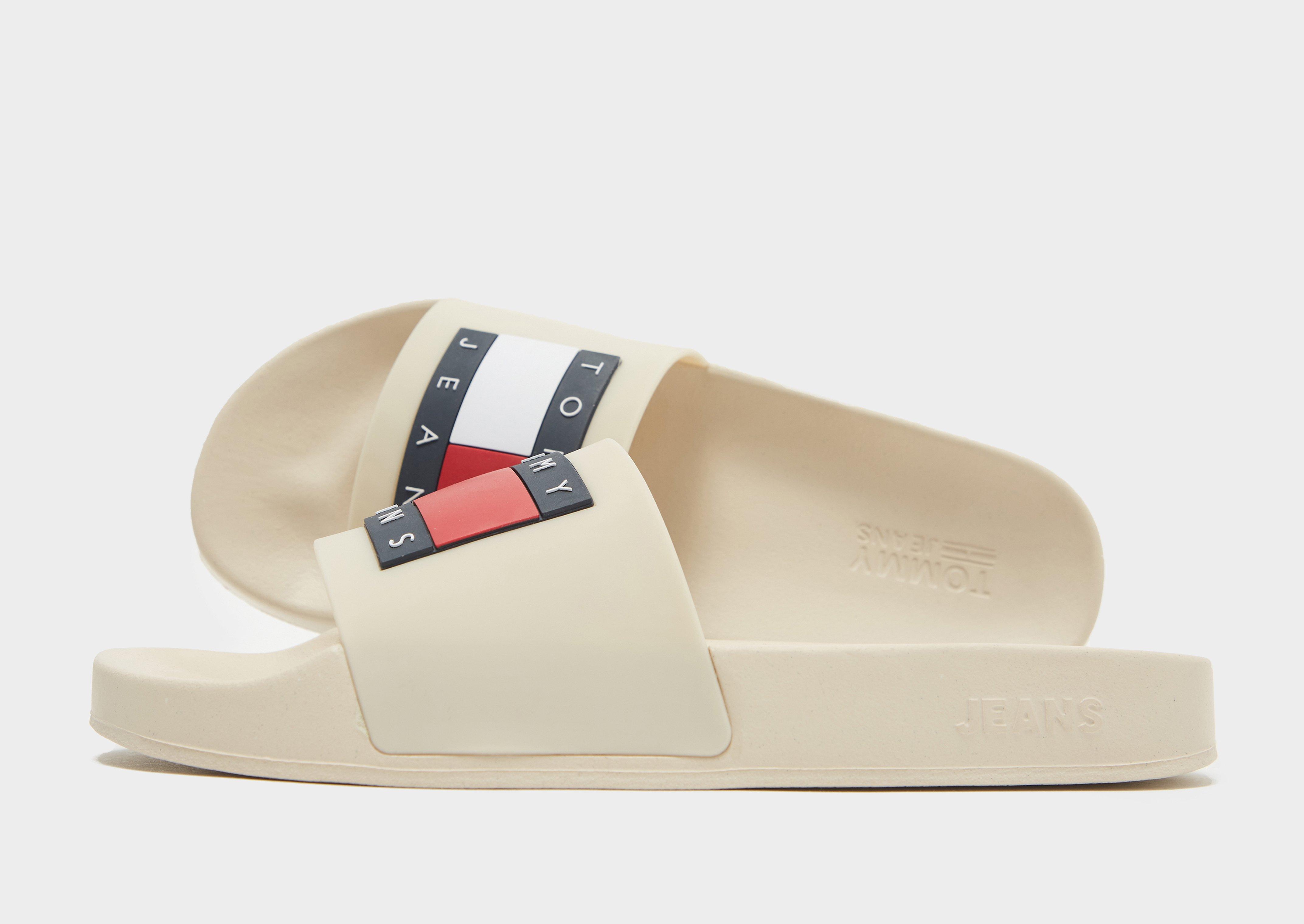 tommy jeans flag slides