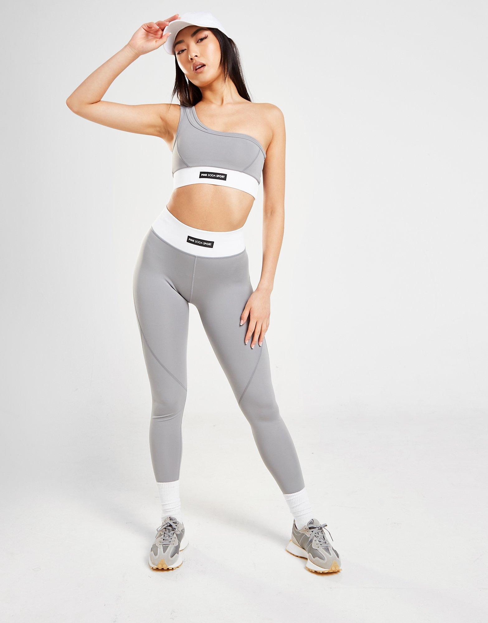 Pink Soda Sport Sculpt Contrast Tights