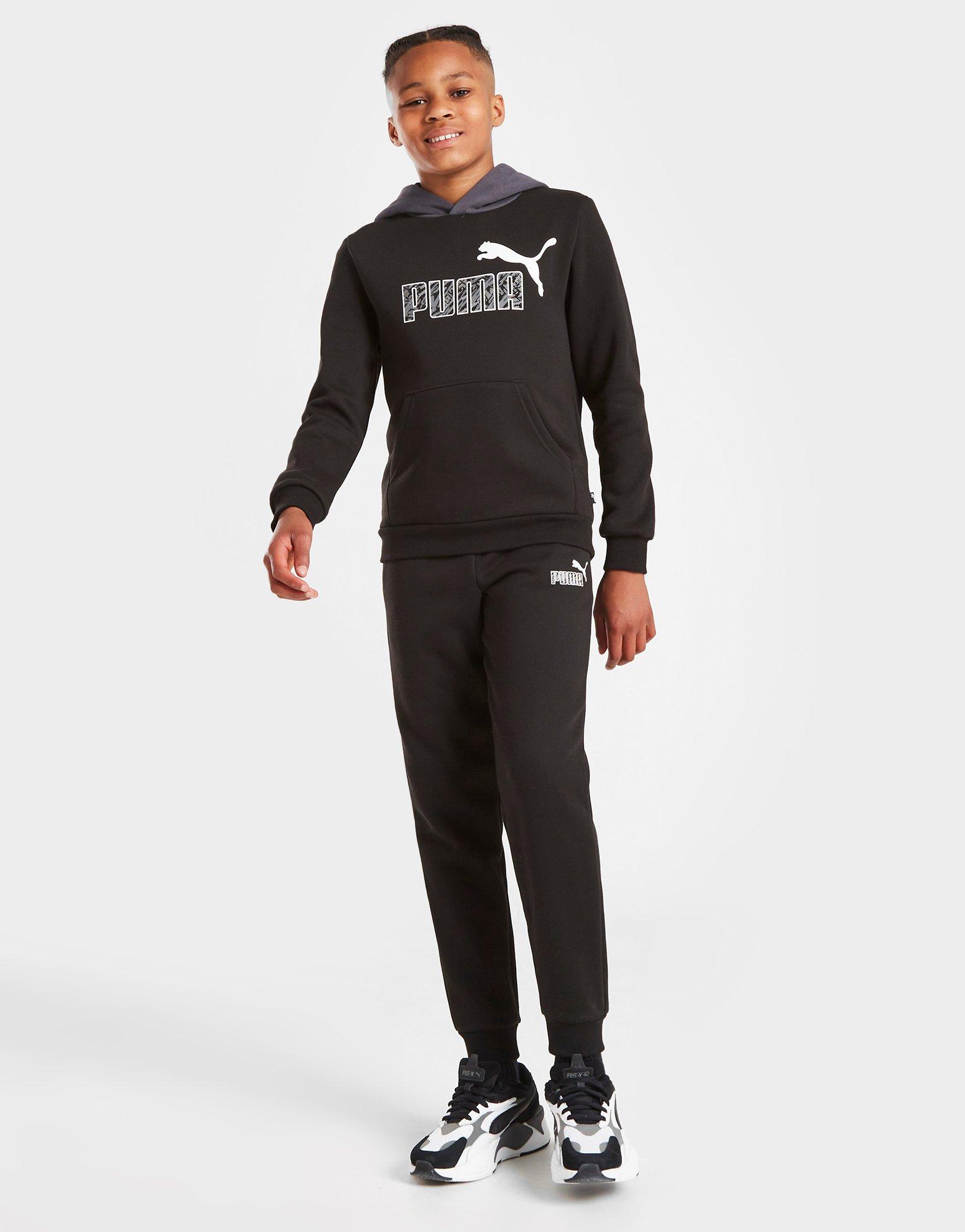 Puma Contrast Hoodie Junior
