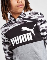 Puma Colour Block Camo Felpa con cappuccio Junior
