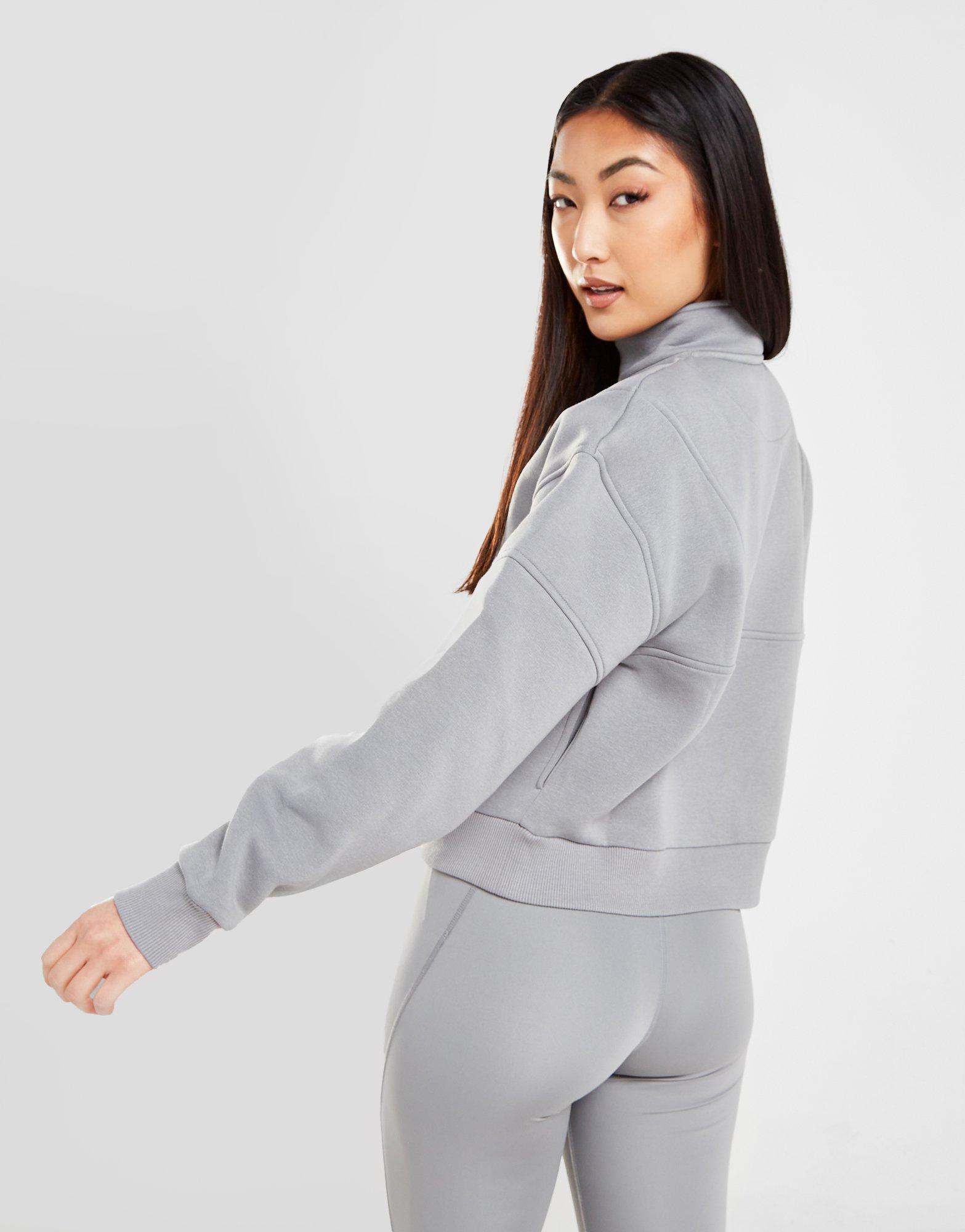 Pink Soda Sport Pipe Boyfriend 1/4 Zip Sweatshirt