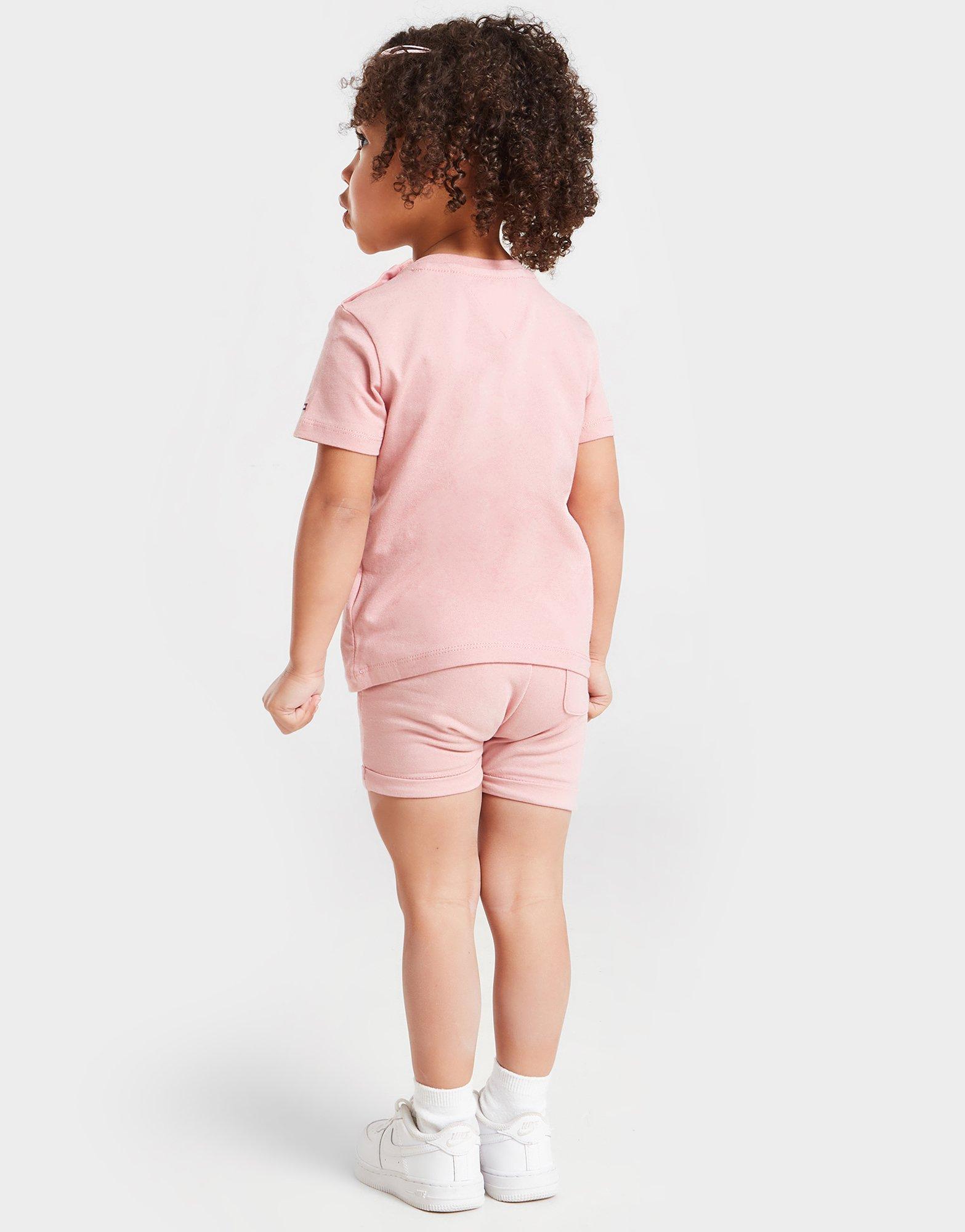 Tommy Hilfiger Girls' Essential T-Shirt/Shorts Set Infant
