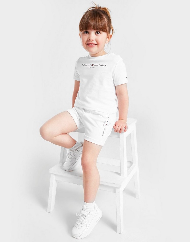 Tommy Hilfiger Girls' Essential T-Shirt/Shorts Set Infant