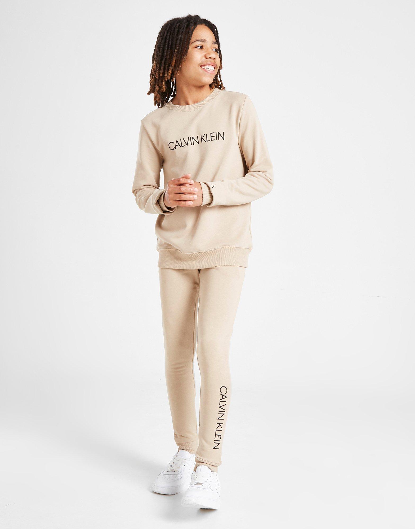 Calvin Klein Jeans Institutional Logo Crew Sweatshirt Junior