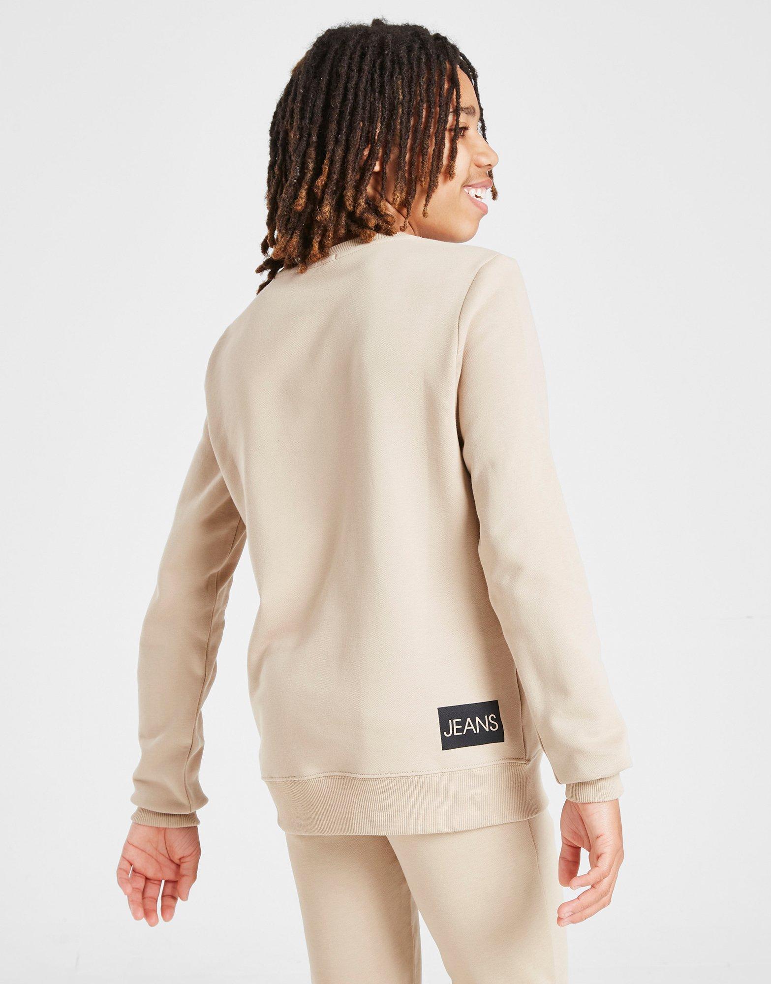 Calvin Klein Jeans Institutional Logo Crew Sweatshirt Junior