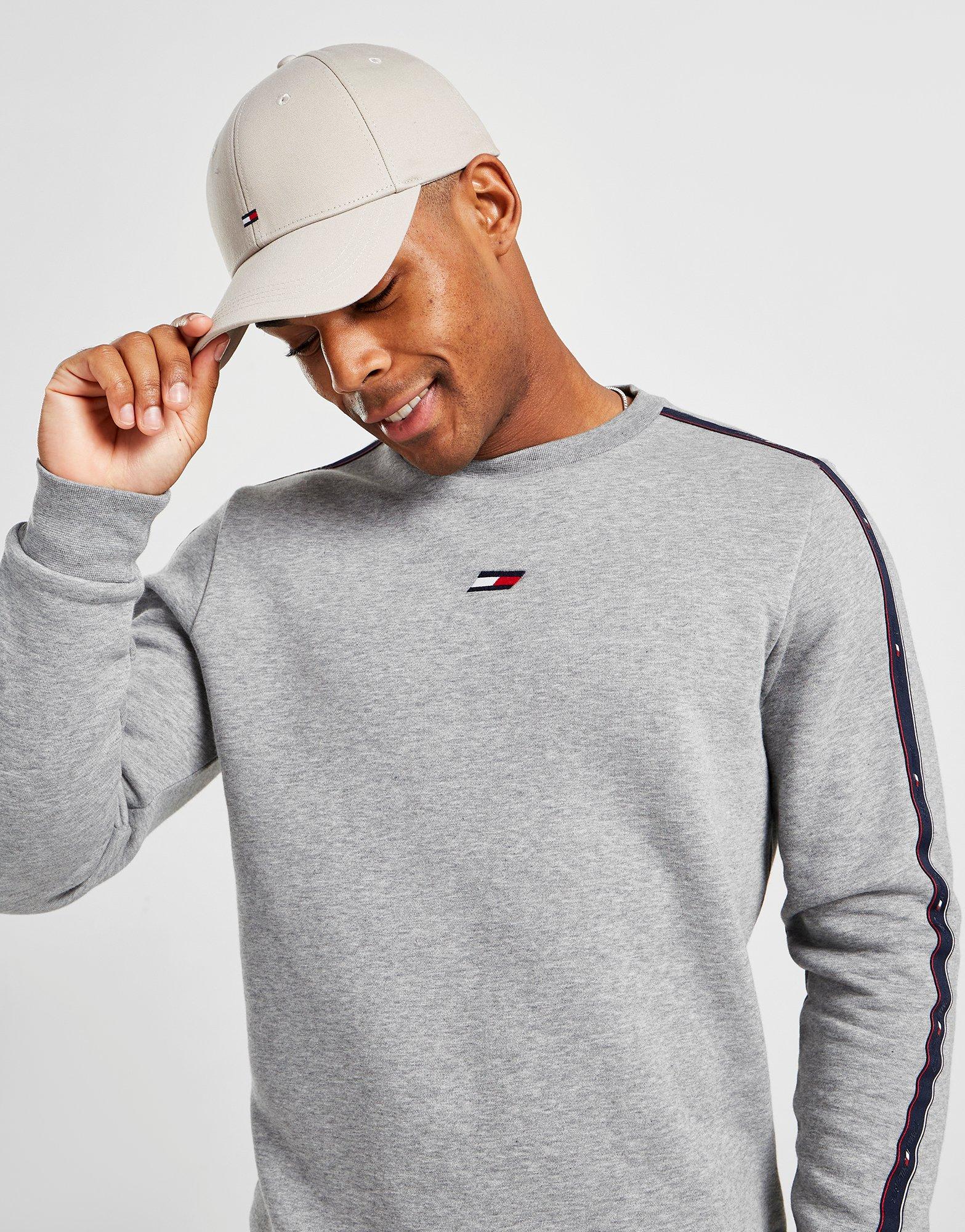 Tommy Hilfiger Tape Flag Crew Sweatshirt
