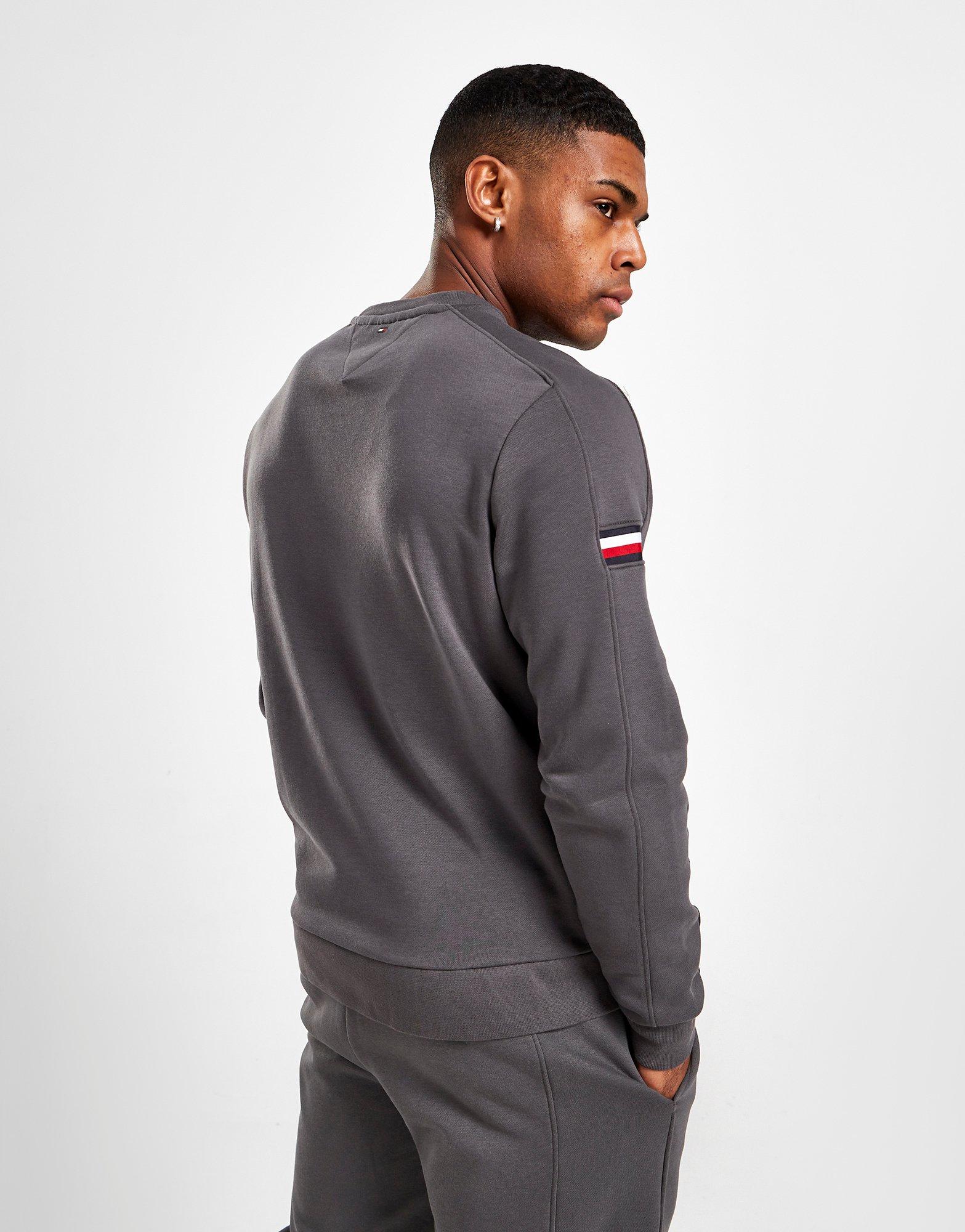 Tommy Hilfiger Tri Tape Crew Sweatshirt