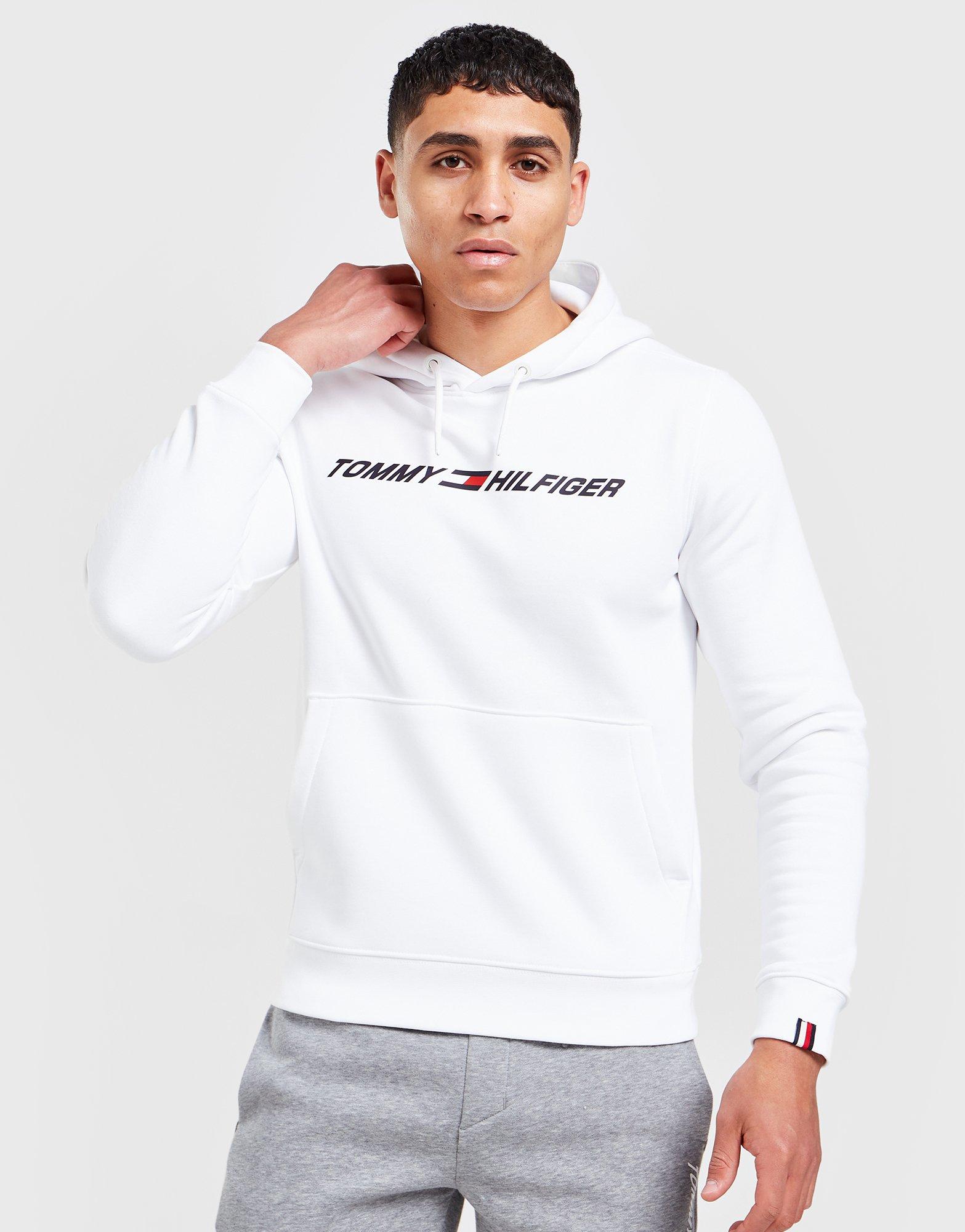 Tommy Hilfiger Linear Logo Overhead Hoodie