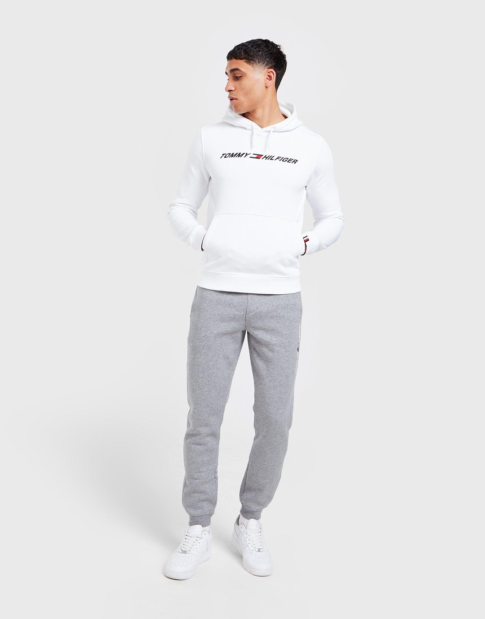 Tommy Hilfiger Linear Logo Overhead Hoodie