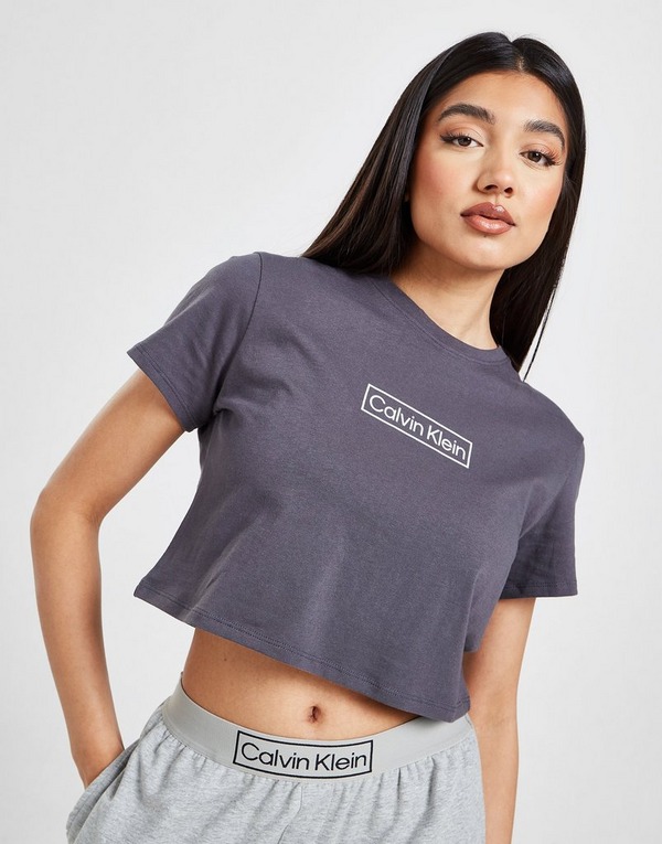 Calvin Klein Box Logo Crop T-Shirt