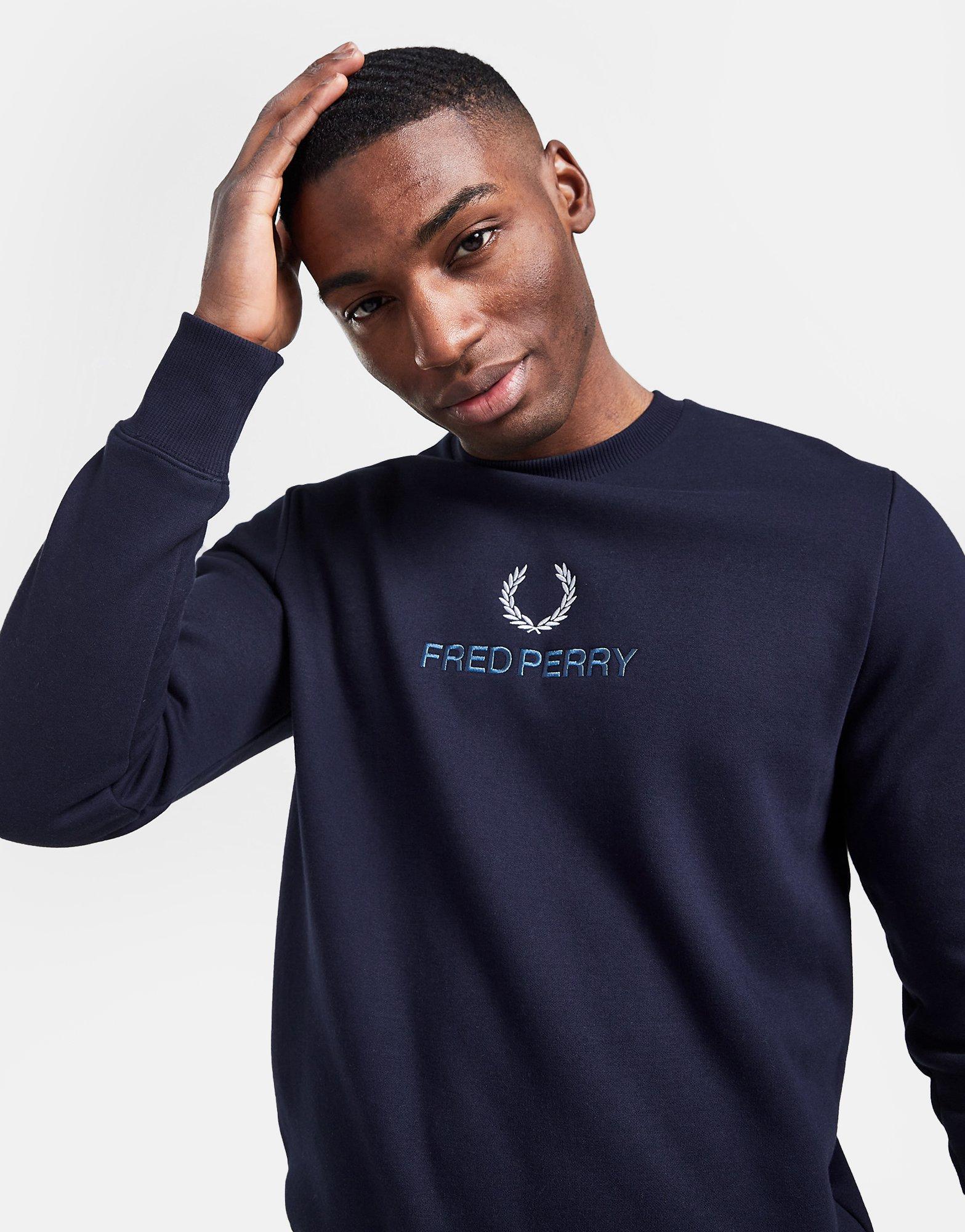 Fred Perry Global Crew Sweatshirt