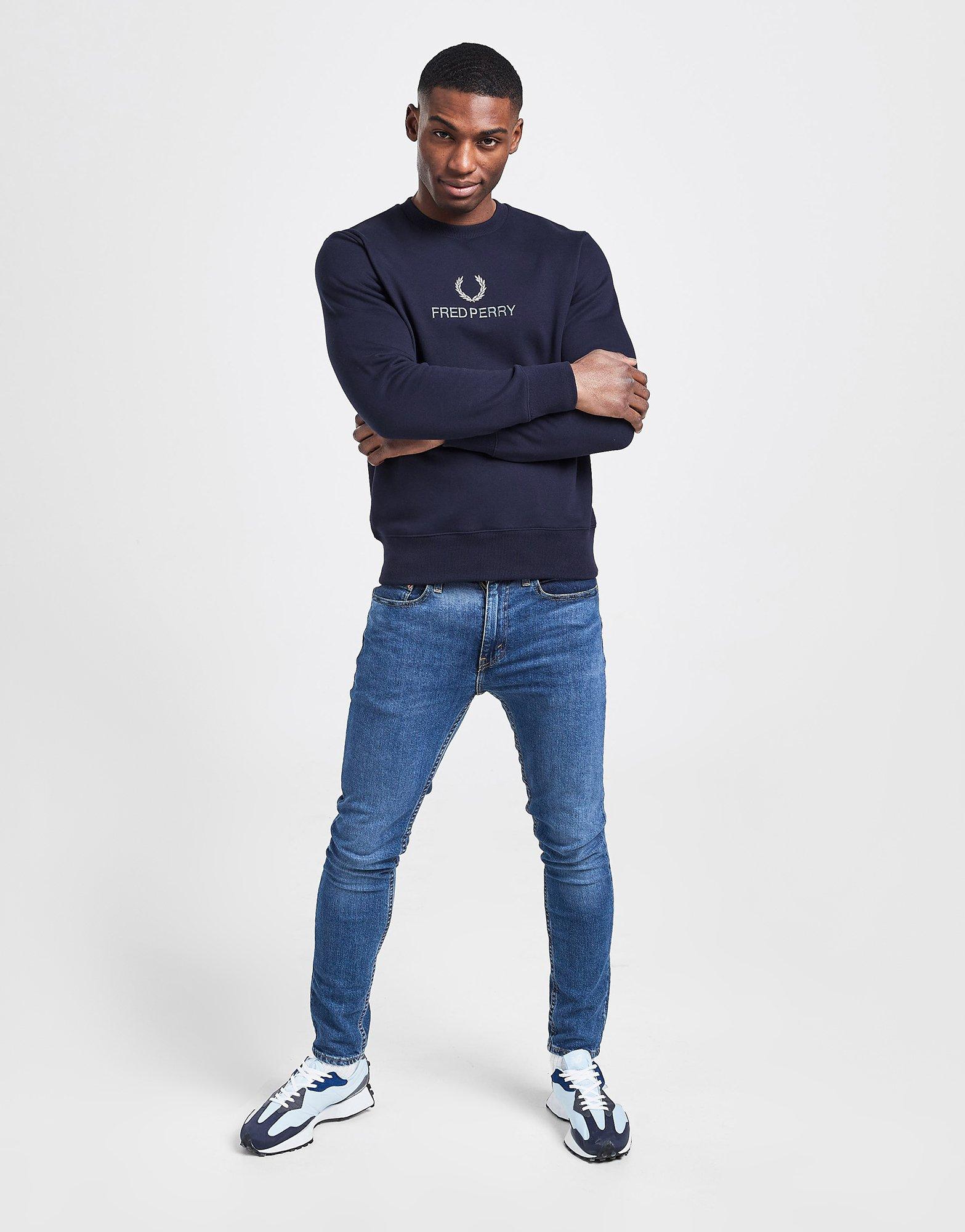 Fred Perry Global Crew Sweatshirt