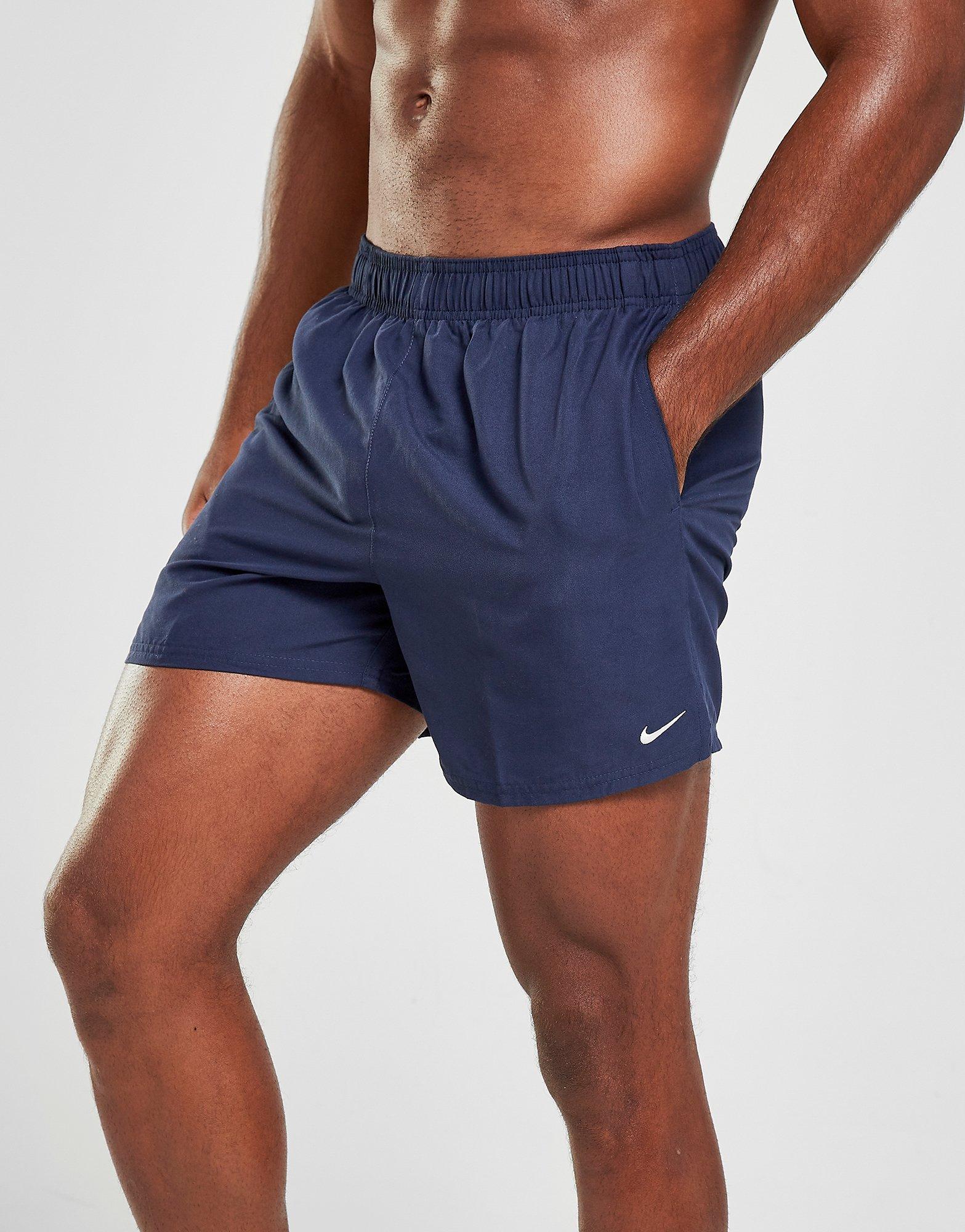 Navy nike cheap swim shorts