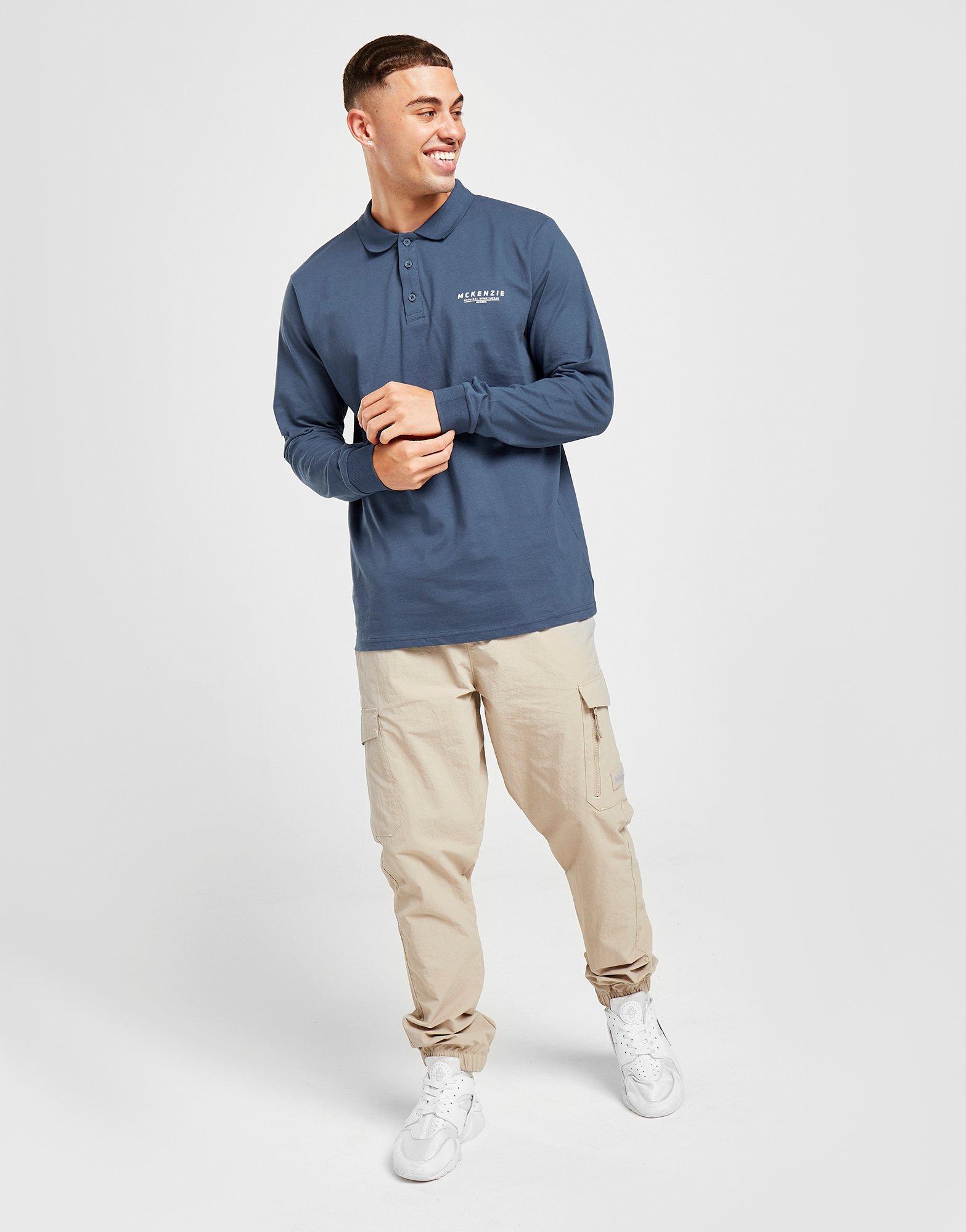 McKenzie Essential Long Sleeve Polo Shirt