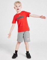 Puma Conjunto de camiseta y pantalón corto Core infantil