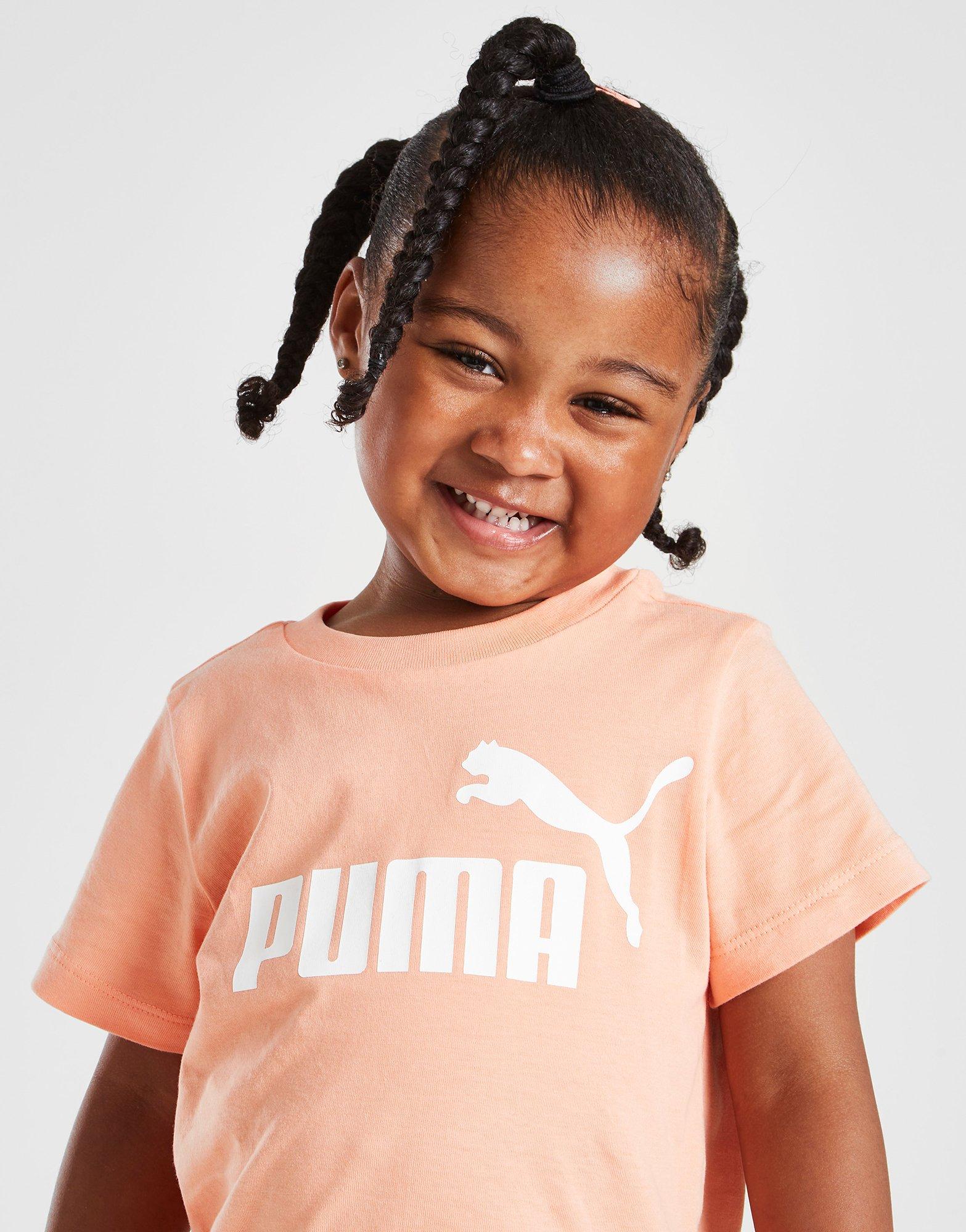 Puma Girls' Core T-Shirt & Shorts Set Infant