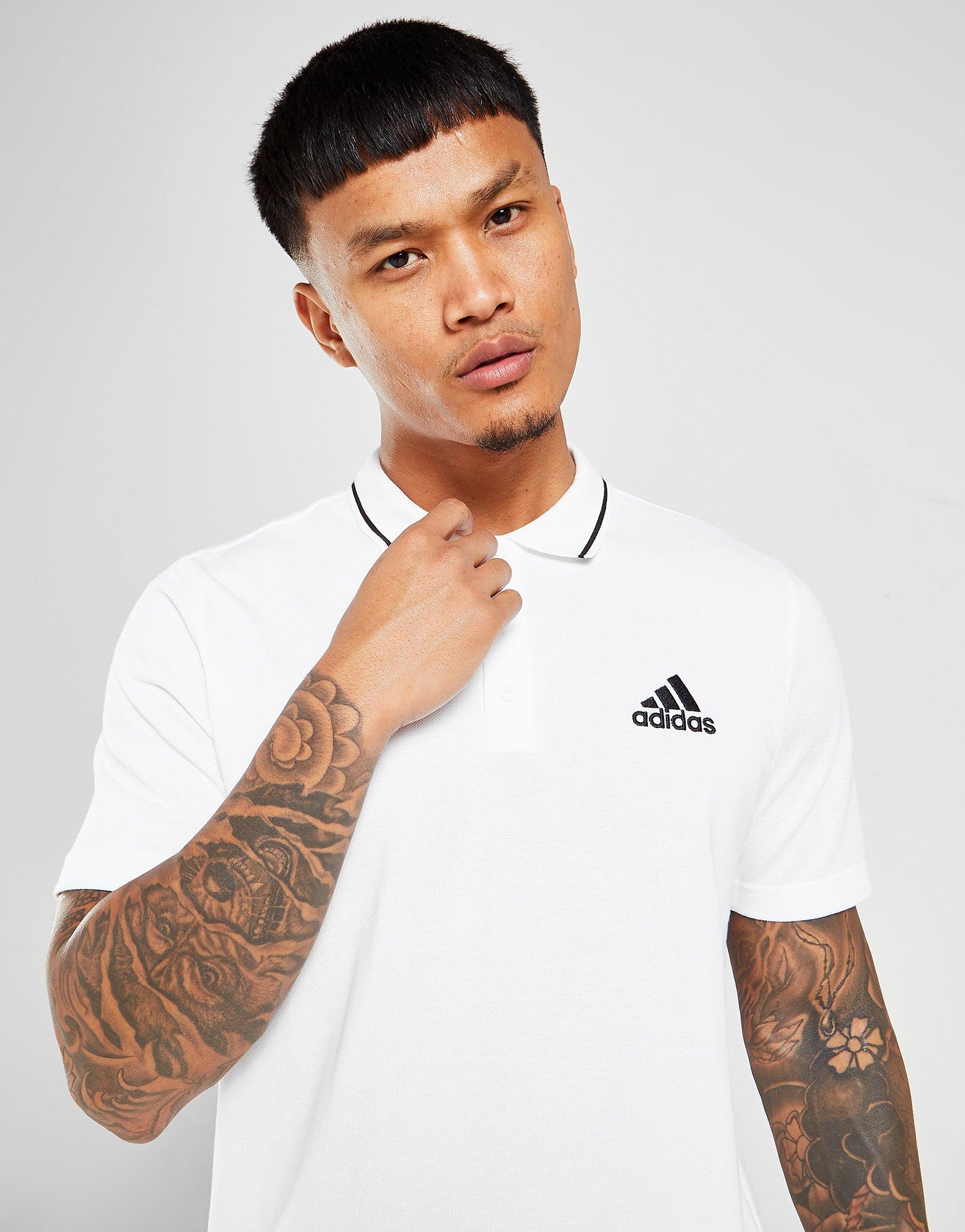 adidas Badge of Sport Tipped Polo Shirt