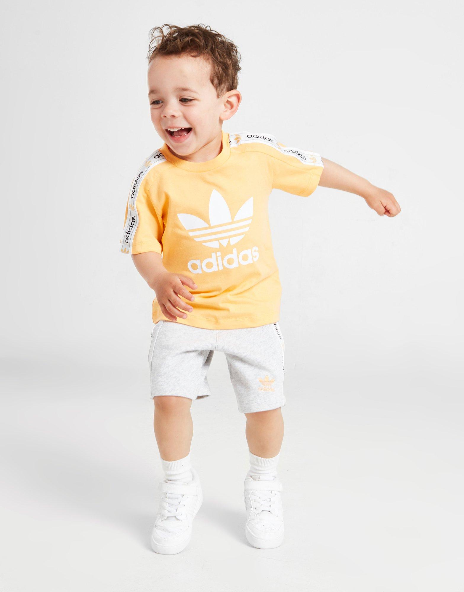 adidas Originals Tape T-Shirt/Shorts Set Infant