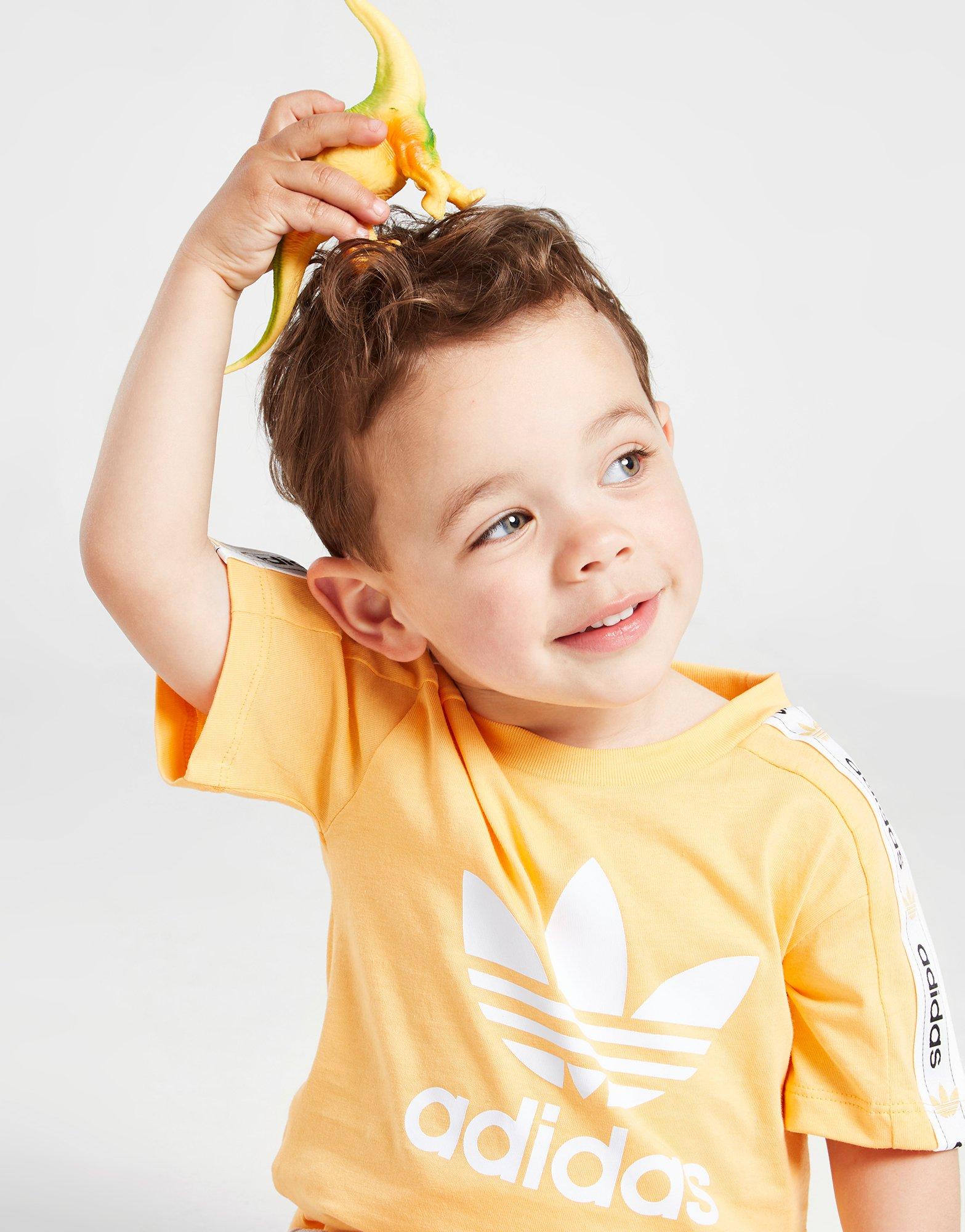 adidas Originals Tape T-Shirt/Shorts Set Infant