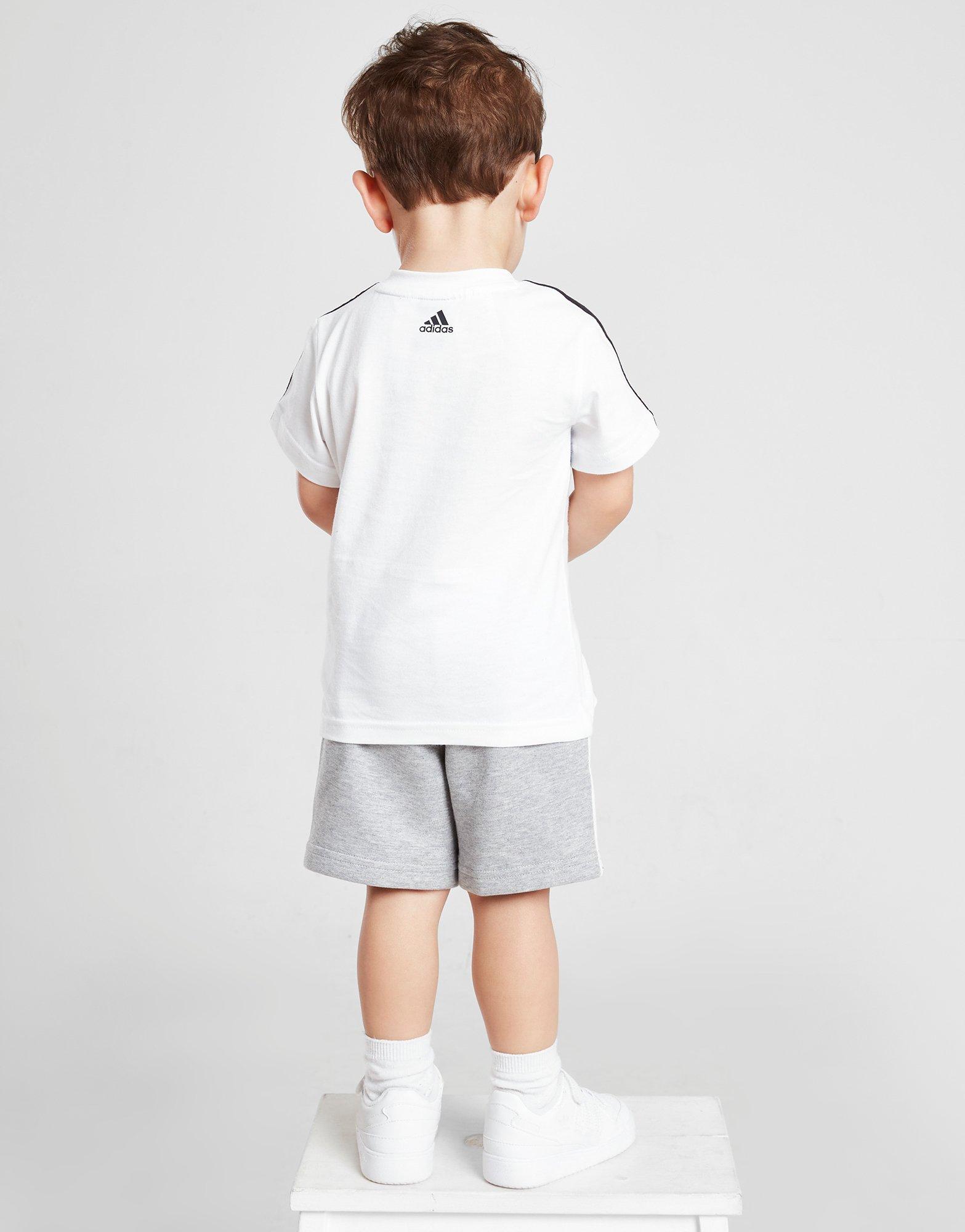 adidas Linear Essential T-Shirt/Shorts Set Infant