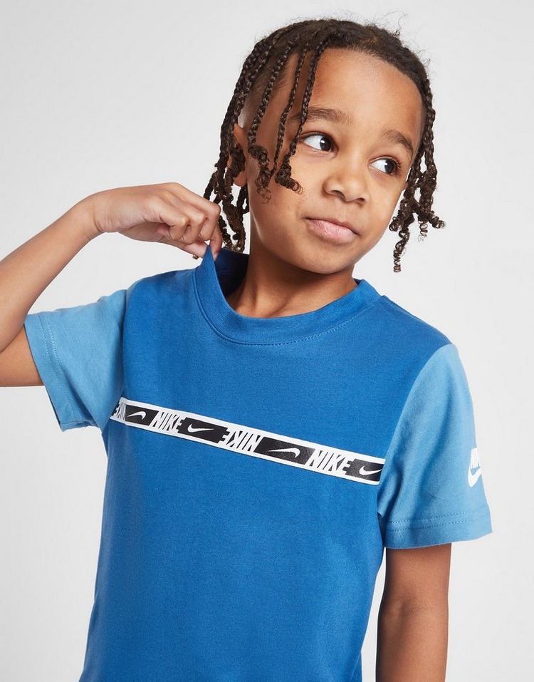 Nike Swoosh Tape T-Shirt/Shorts Set Children
