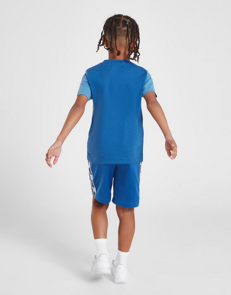 Nike Swoosh Tape T-Shirt/Shorts Set Children