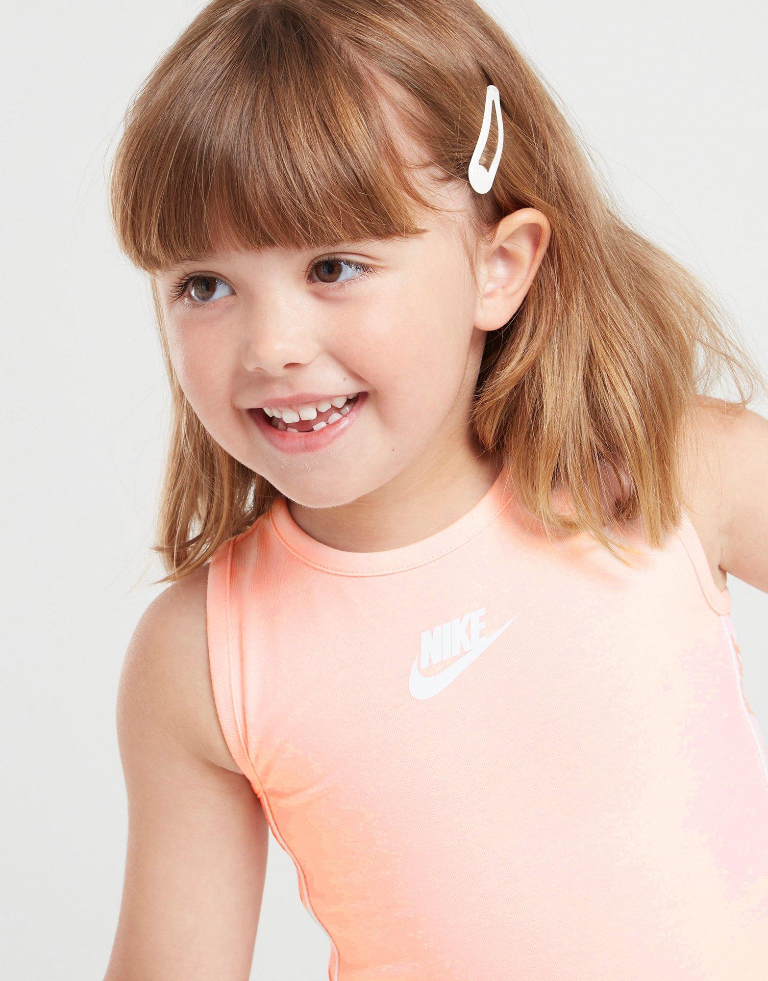Nike Girls' Tape Vest & Shorts Set Infant