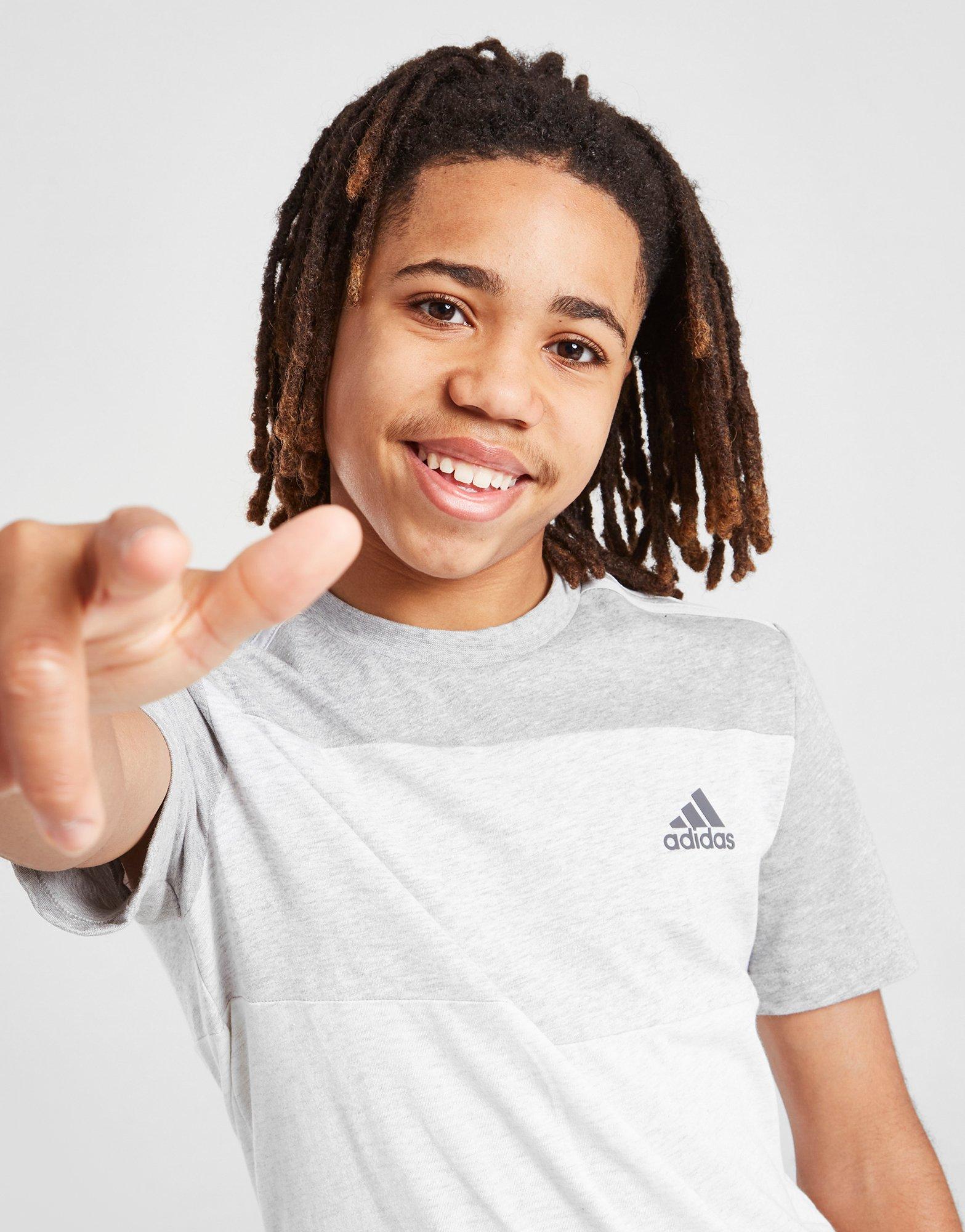 adidas Originals Tri-Block Tech T-Shirt Junior