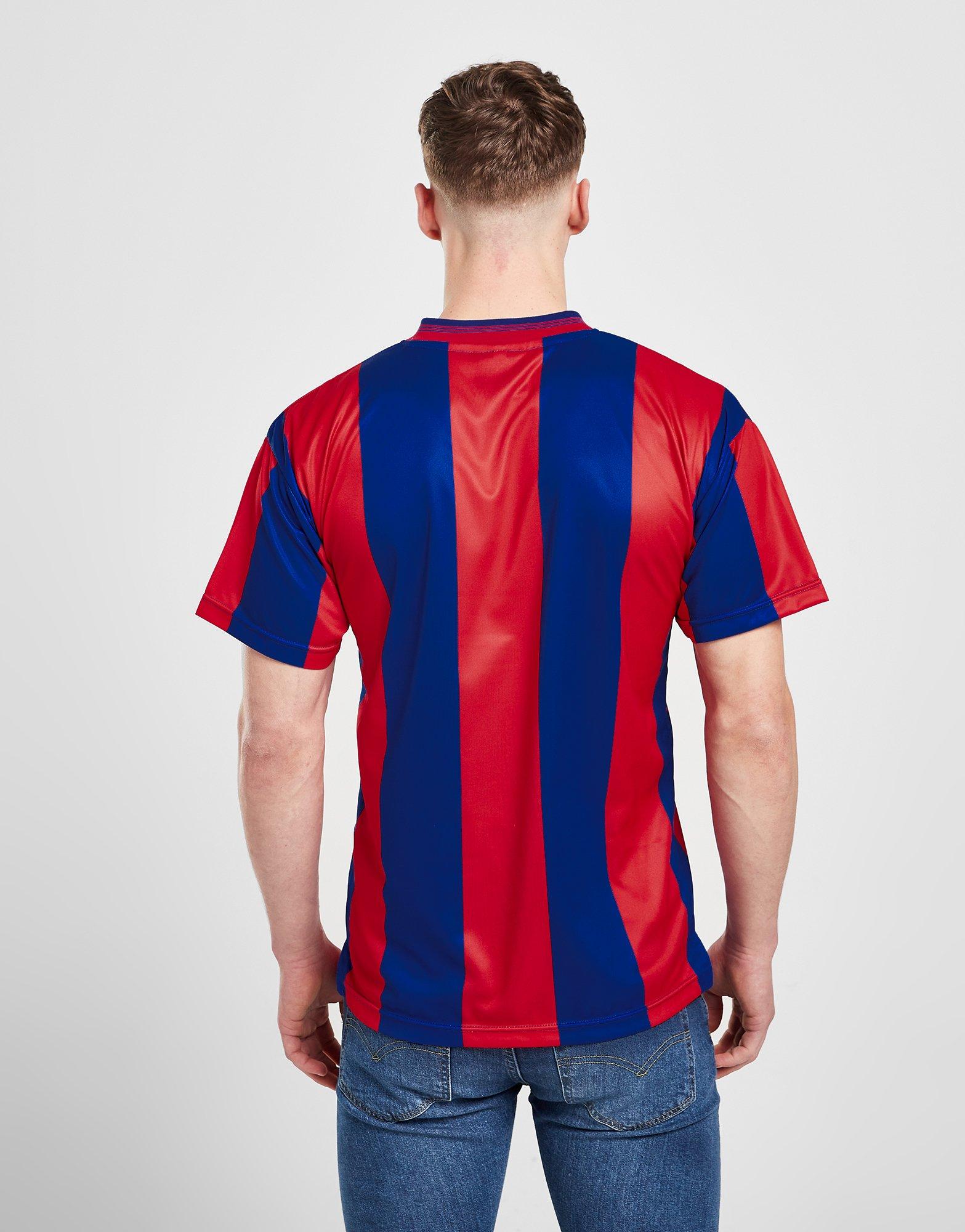 Score Draw Maillot Rétro de la FA Cup Crystal Palace FC 1990 Homme