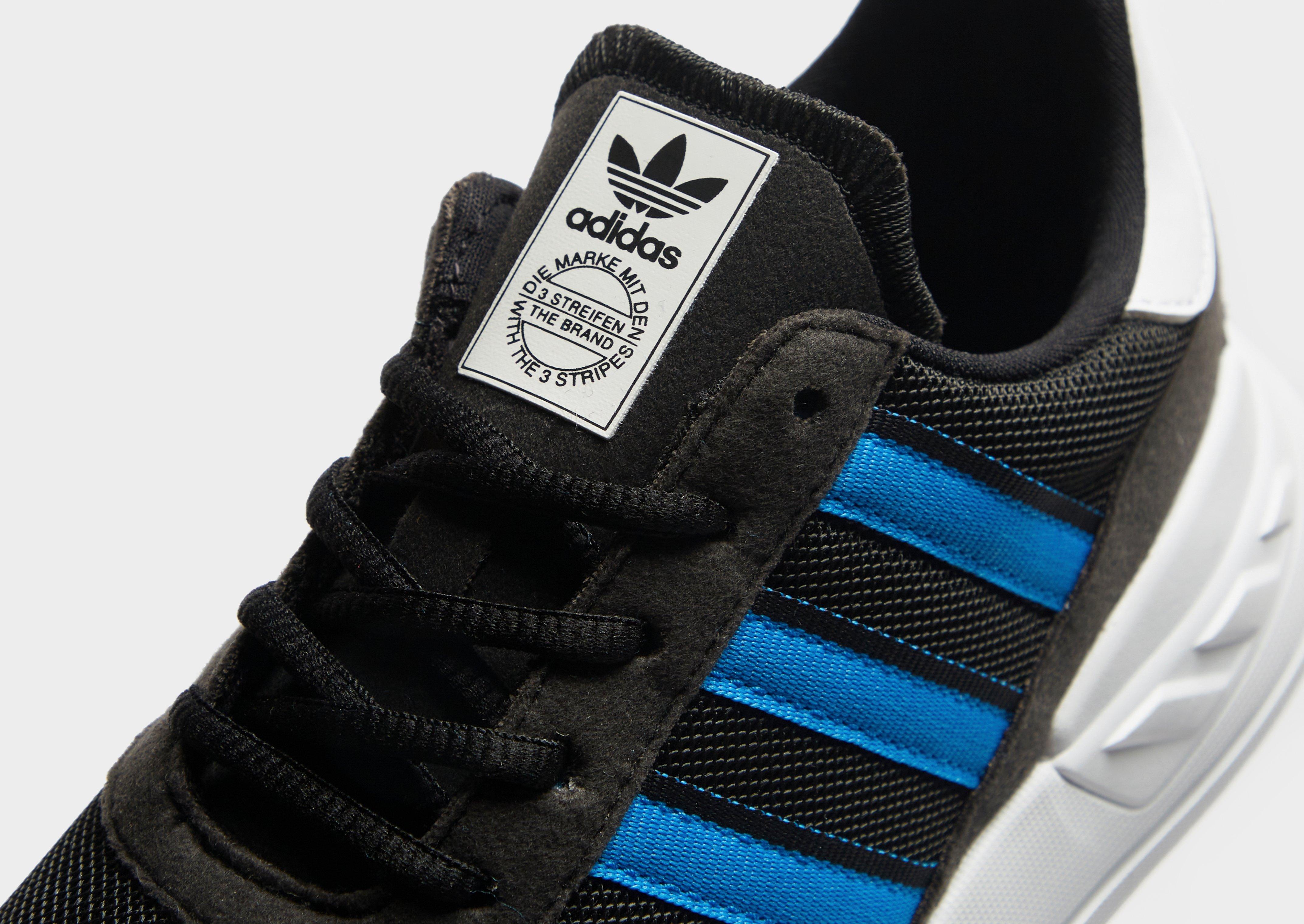 adidas black trainer shoes