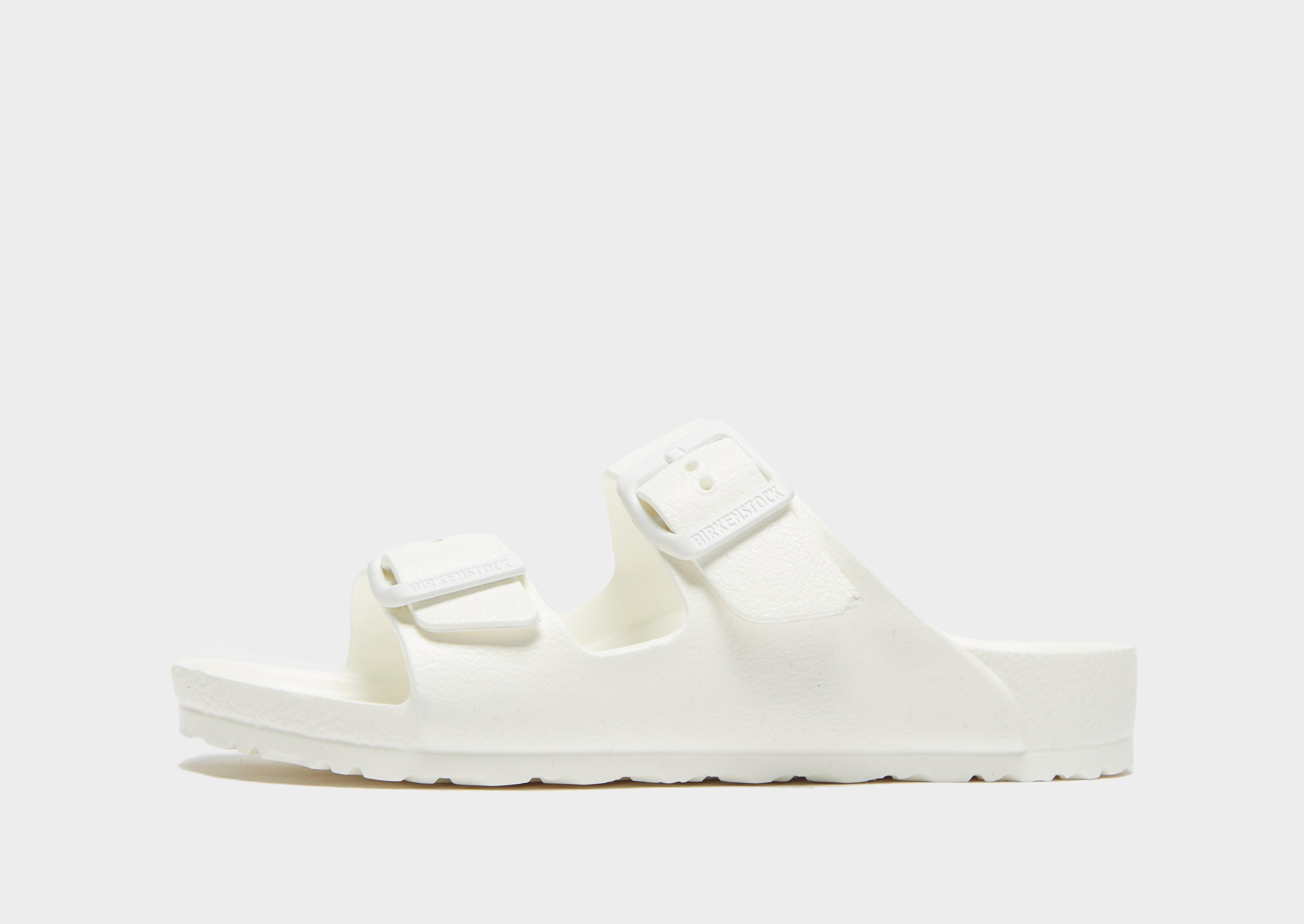 White plastic sale birkenstocks women's