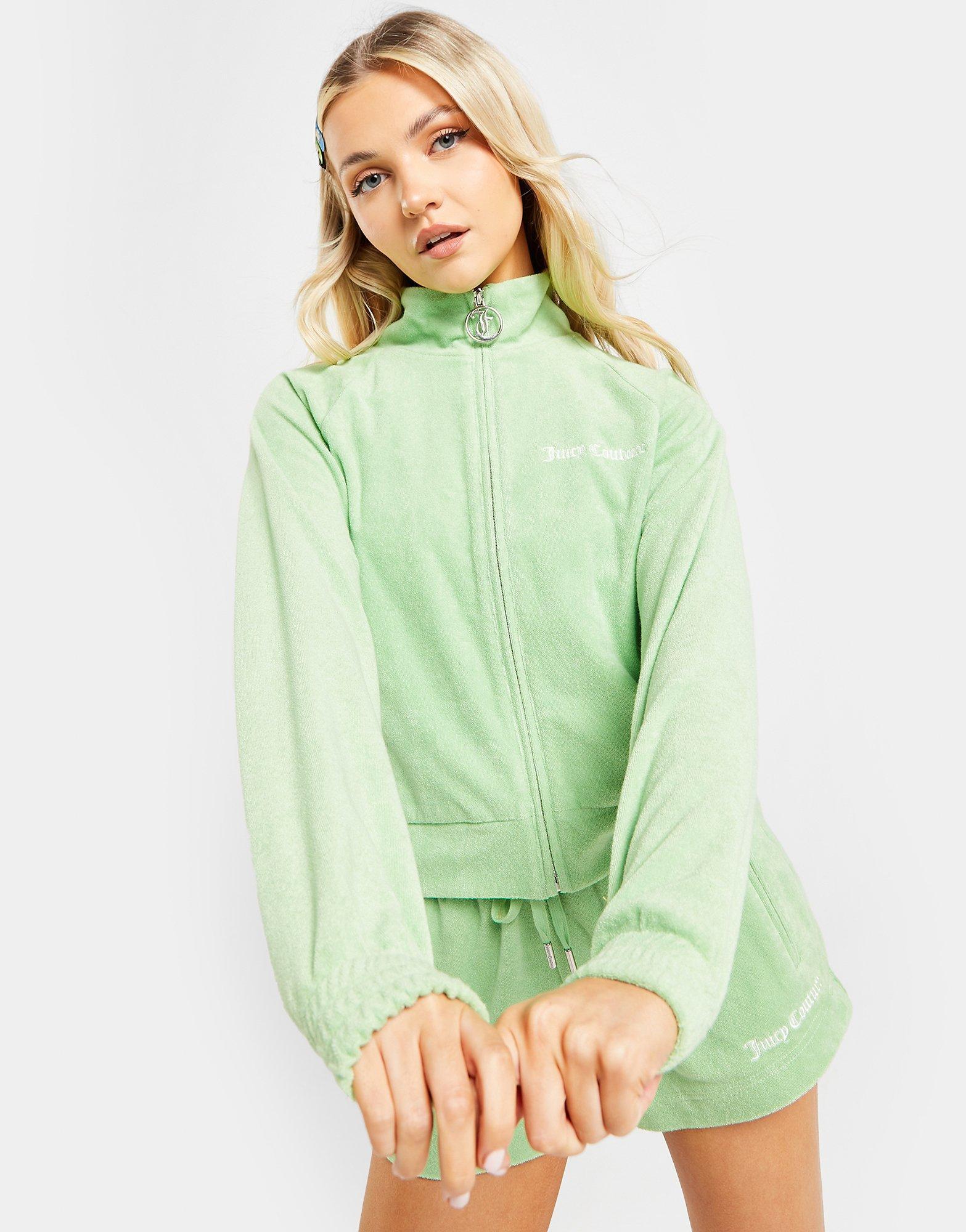 Juicy Couture Embroidered Towel Track Top